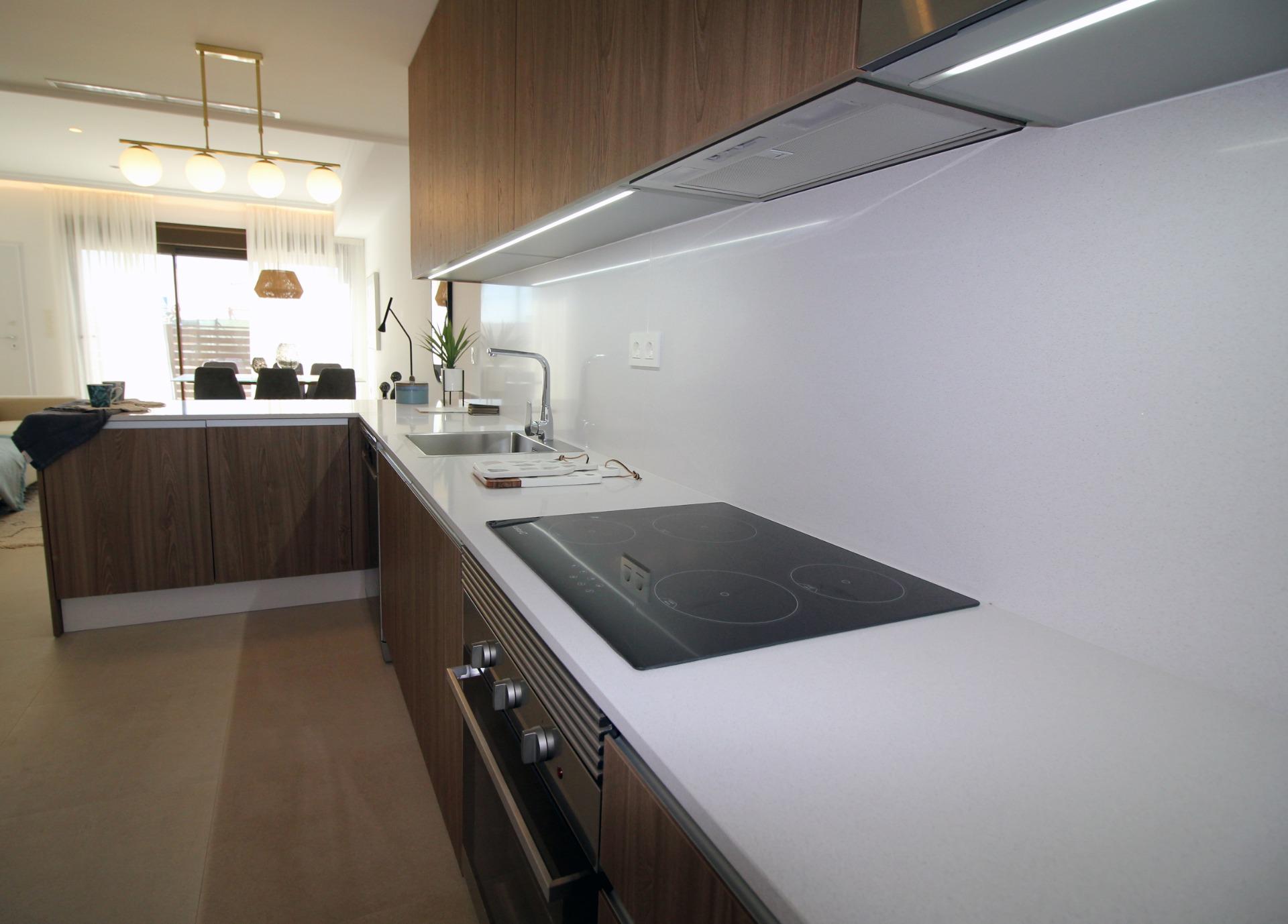 Modern townhouses and semi-detached homes in pilar de la horadada
