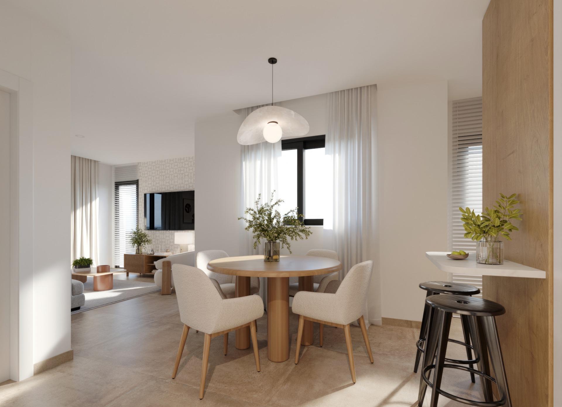 New build tourist apartments in santa rosalía lake and life resort costa cálida