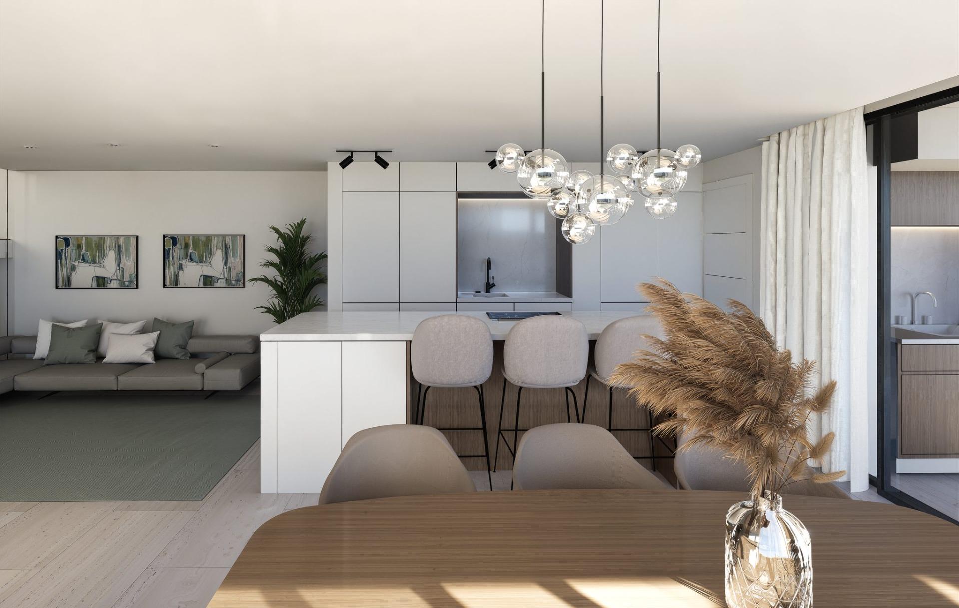 Exclusive front line lake semi detached villas in santa rosalia lake and life resort