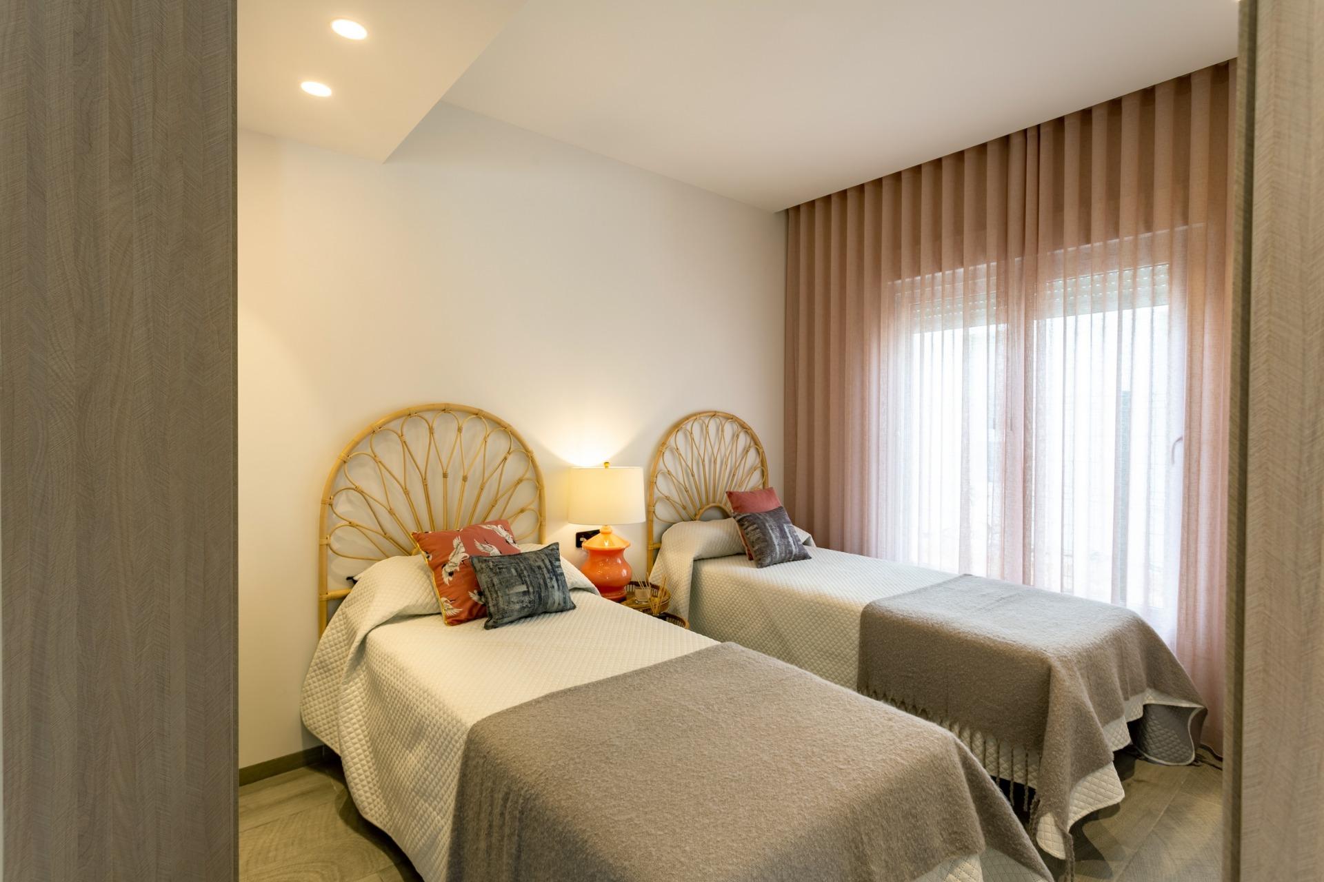 New build semi detached villas with private pool at la finca golf resort algorfa