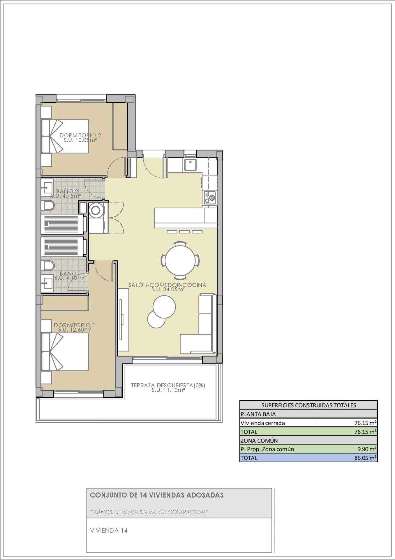 New build apartments in rojales close to golf and beaches