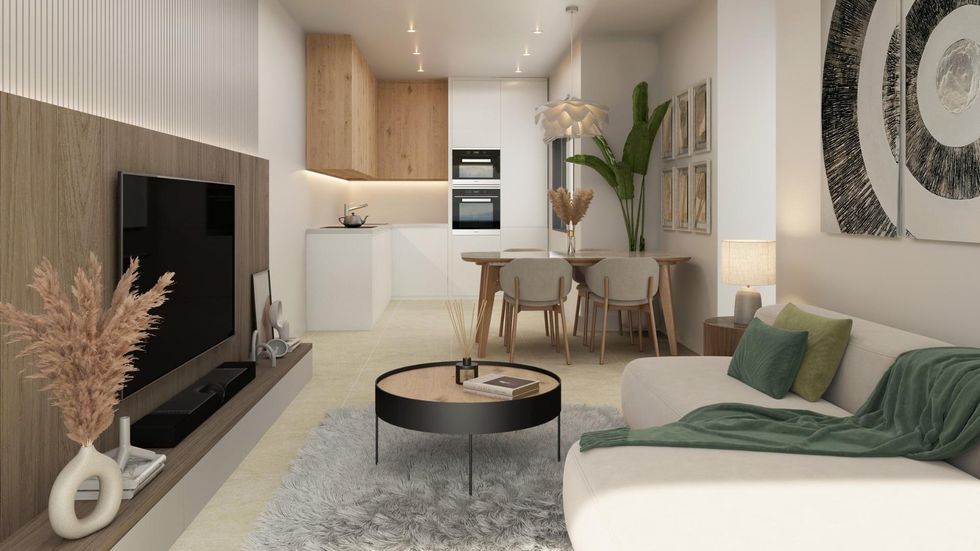 New build townhouses with private pool in avileses, murcia
