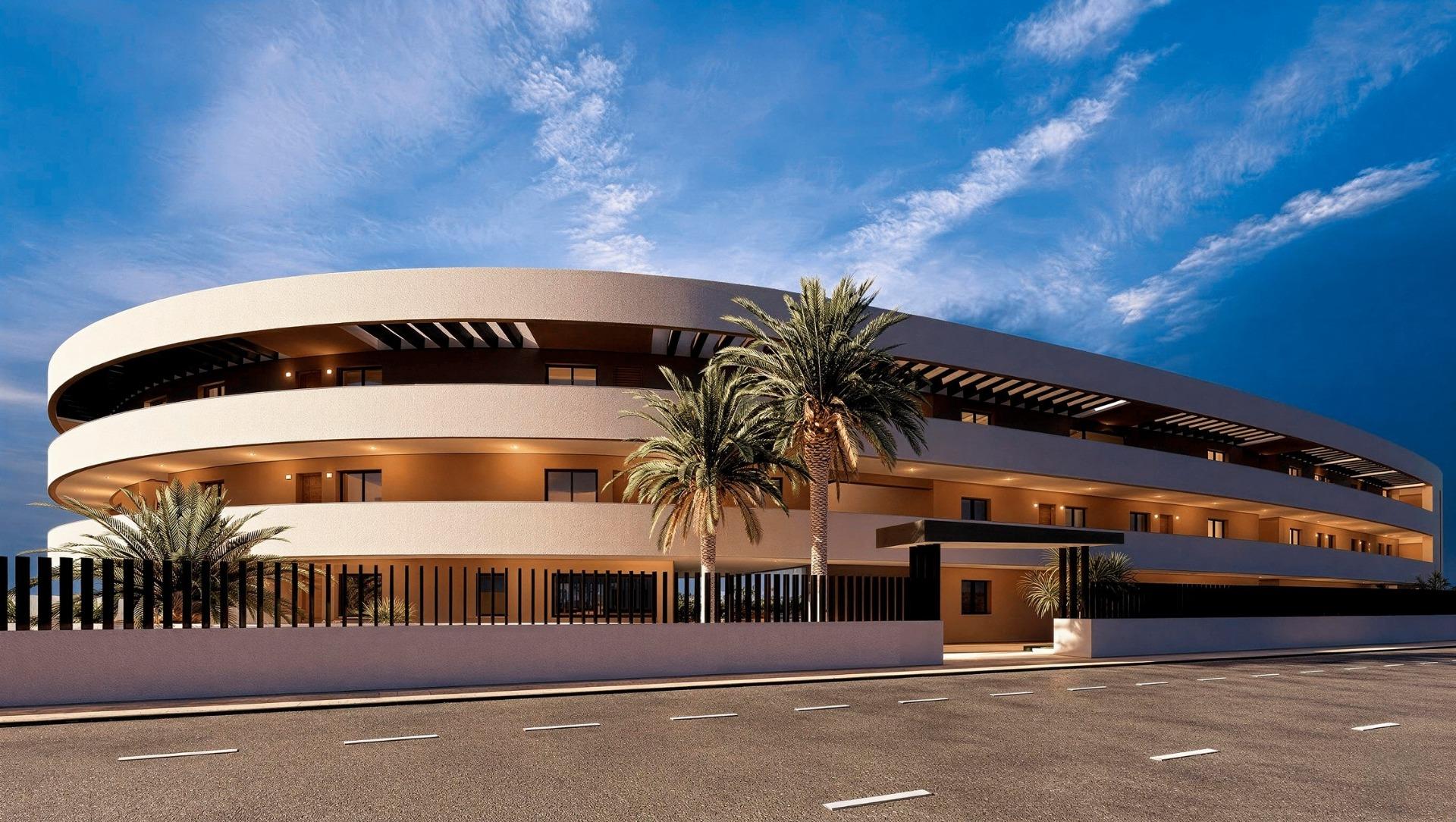 Luxury golf front apartments near the sea in los alcazares costa calida