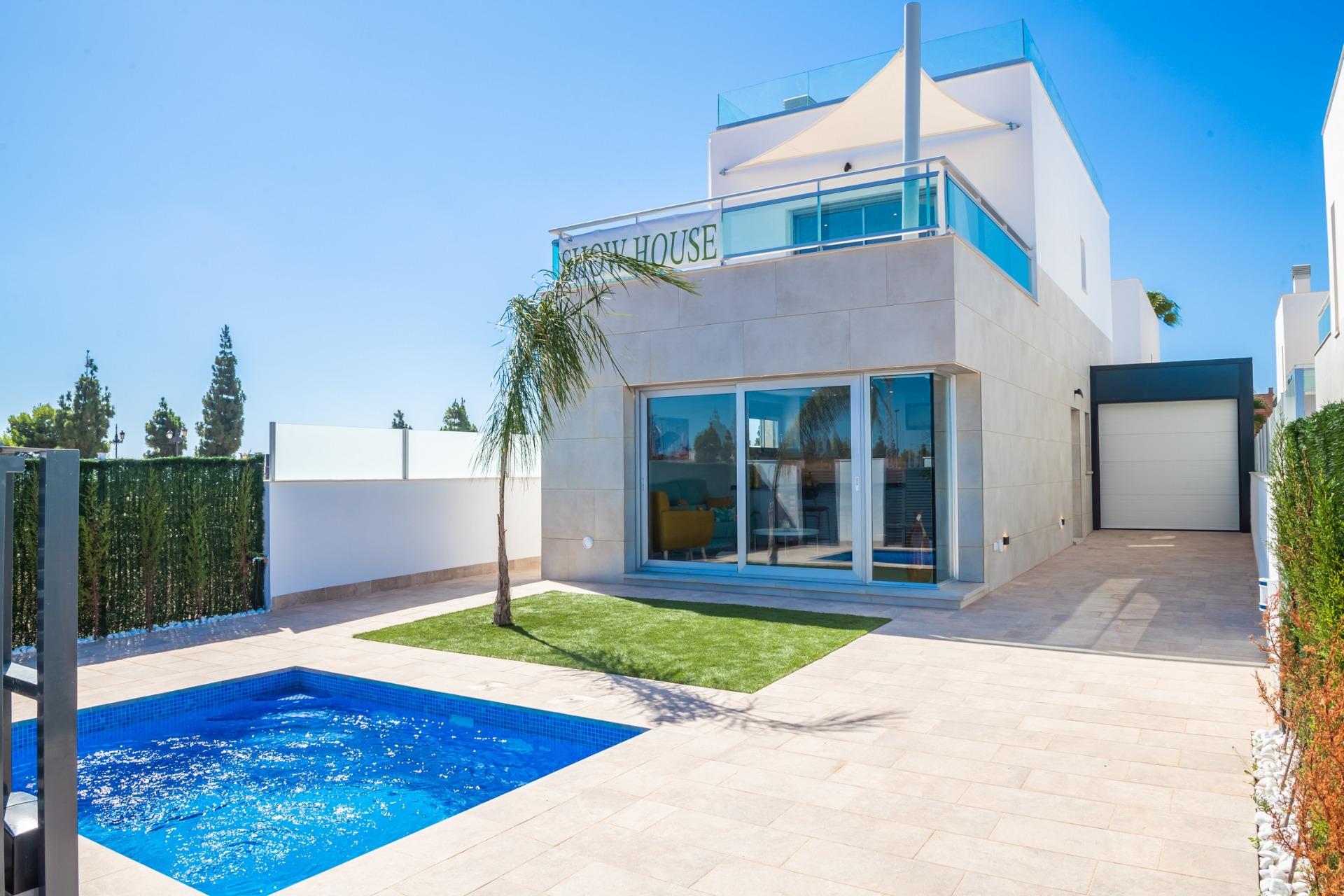 New build villas in los alcazares