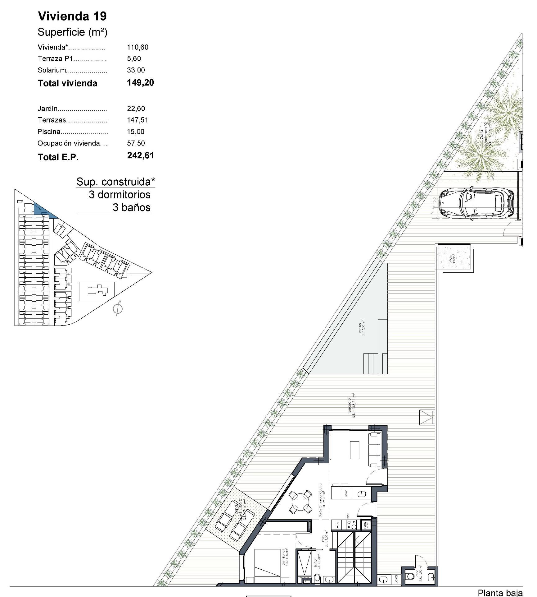 New build villas with private pool at serena golf-los alcazares