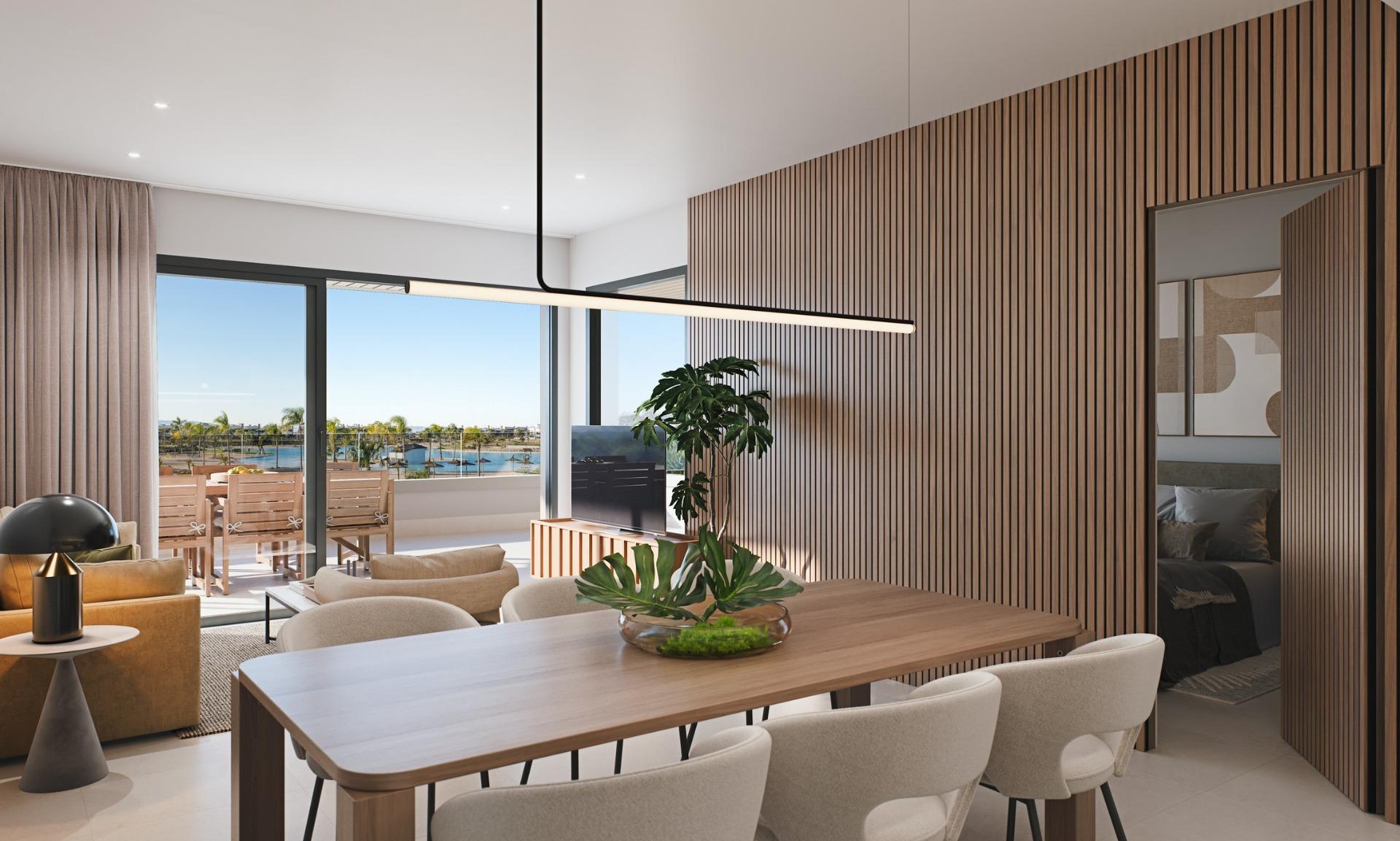 Luxury new build apartments for sale in santa rosalia lake and life resort murcia