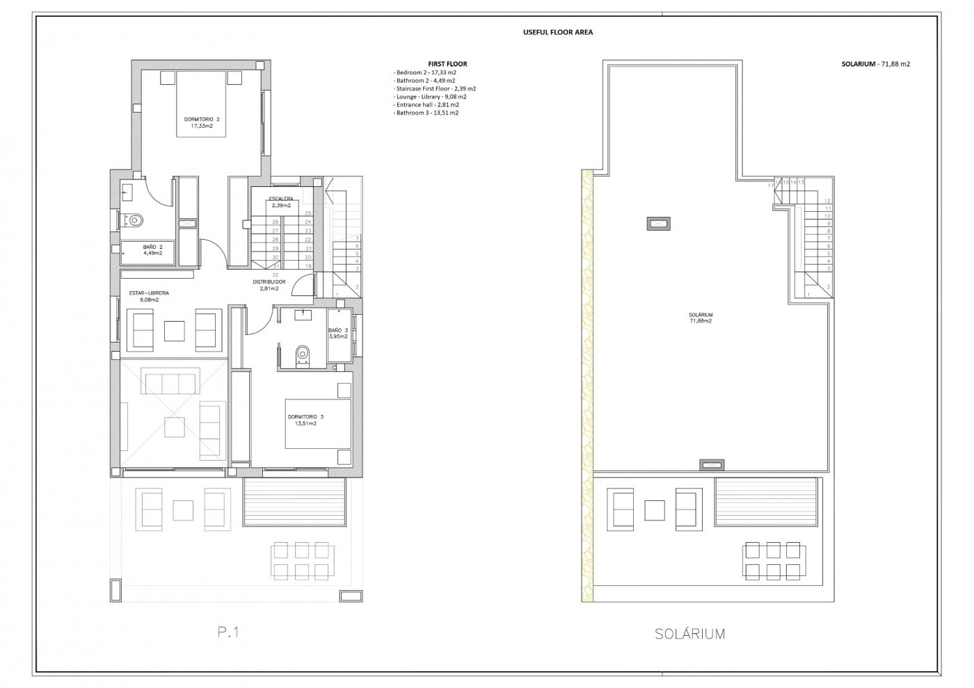 2 new build villas in torrevieja