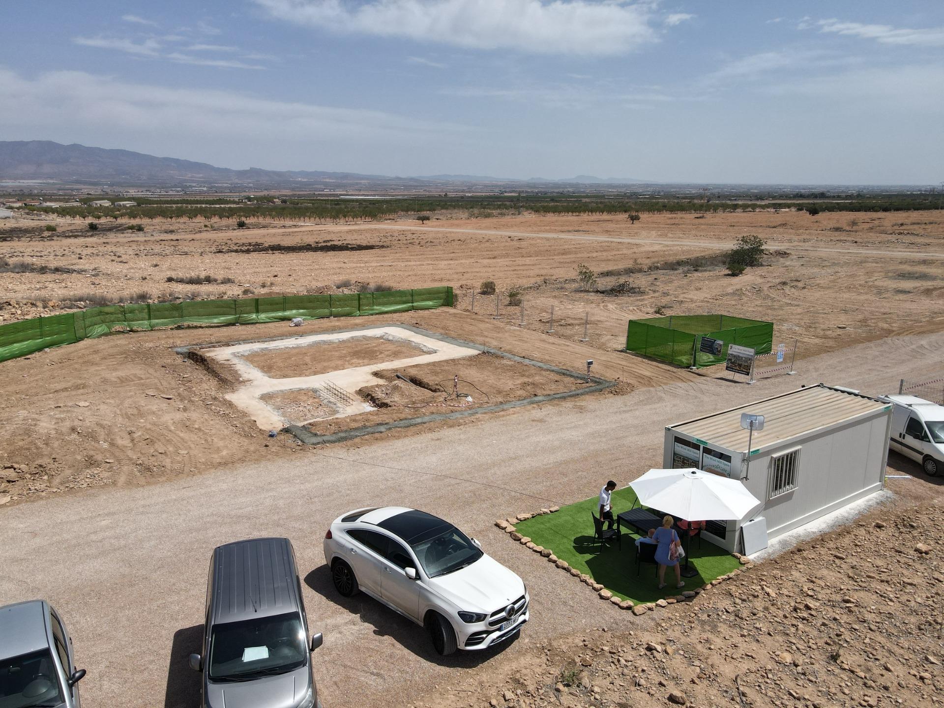 New build townhouses in fuente alamo, murcia