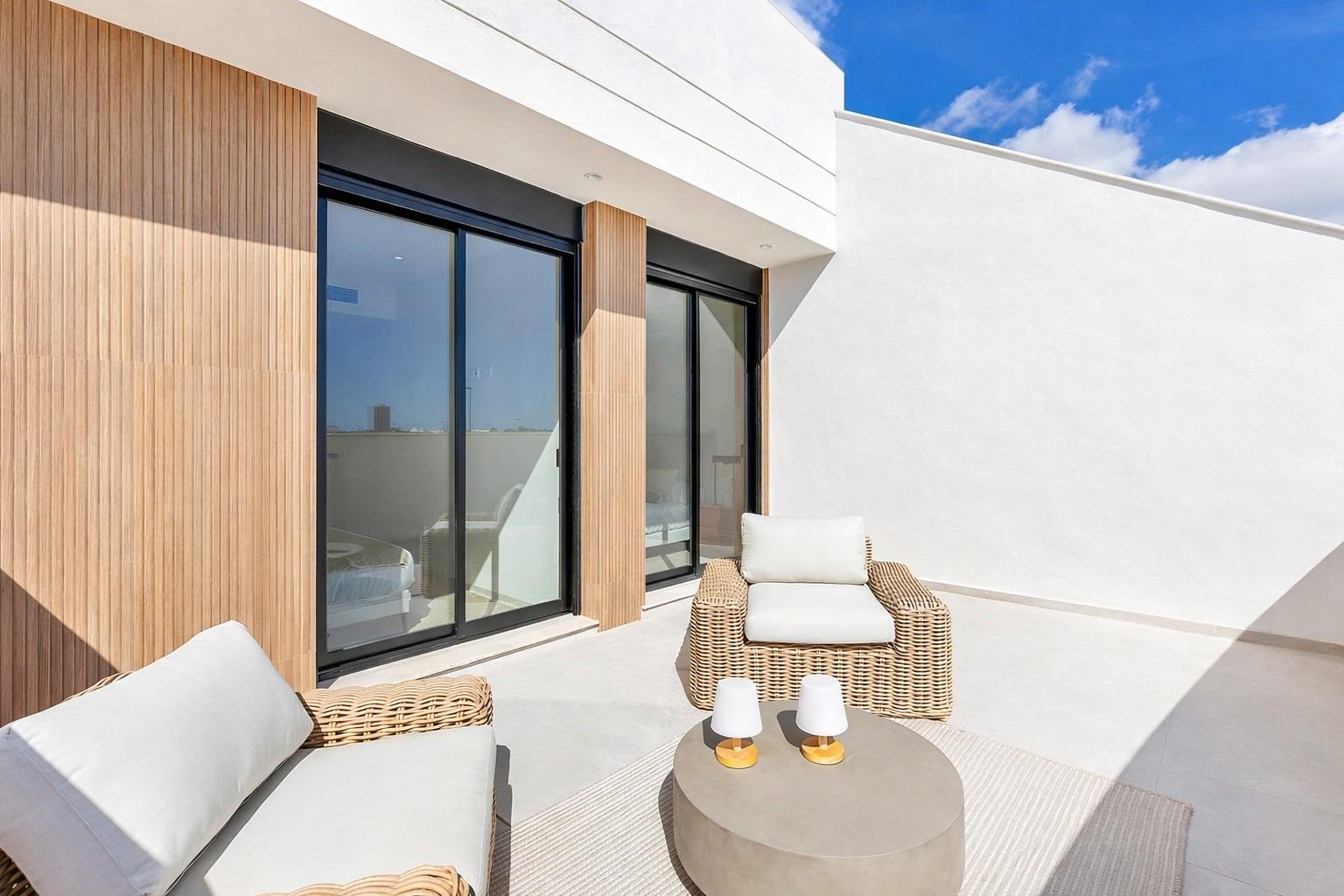 New build villas with private pool near la serena golf in los alcazares