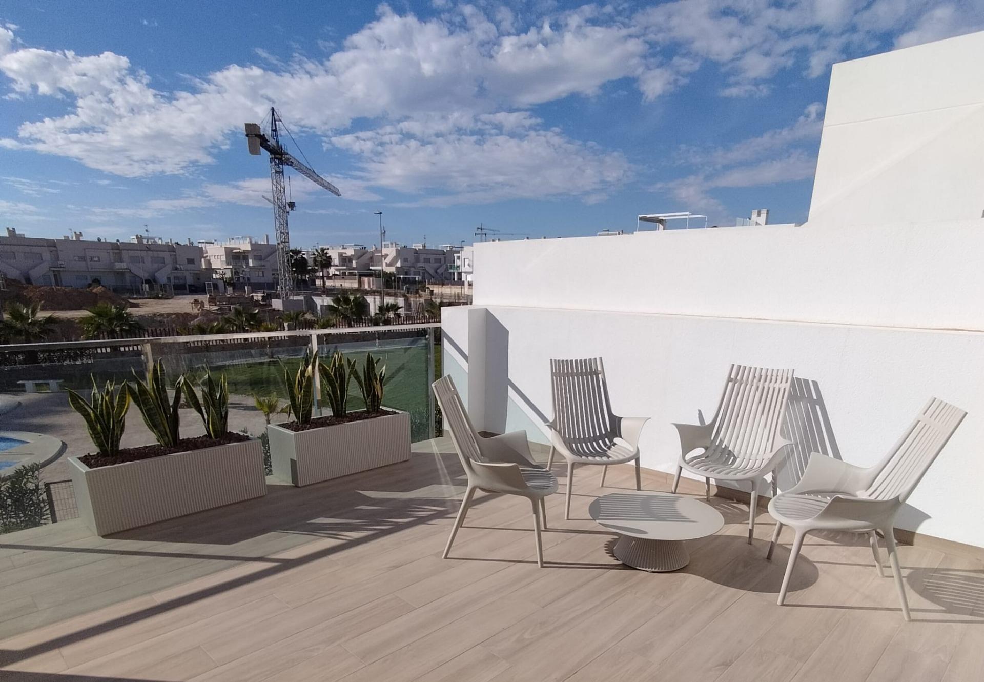 New build residential of bungalow apartments in vistabella