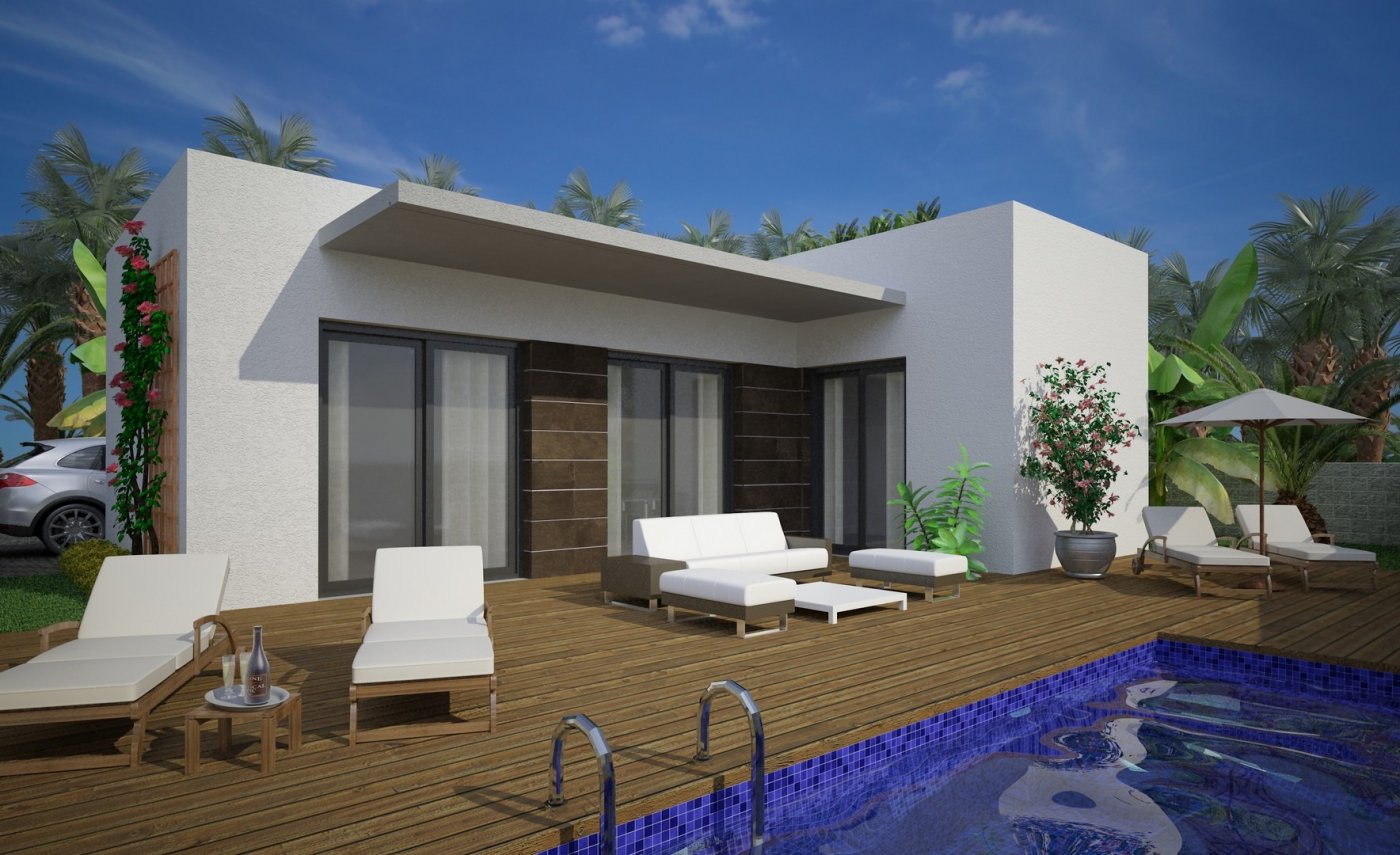 New build modern villas in benijofar