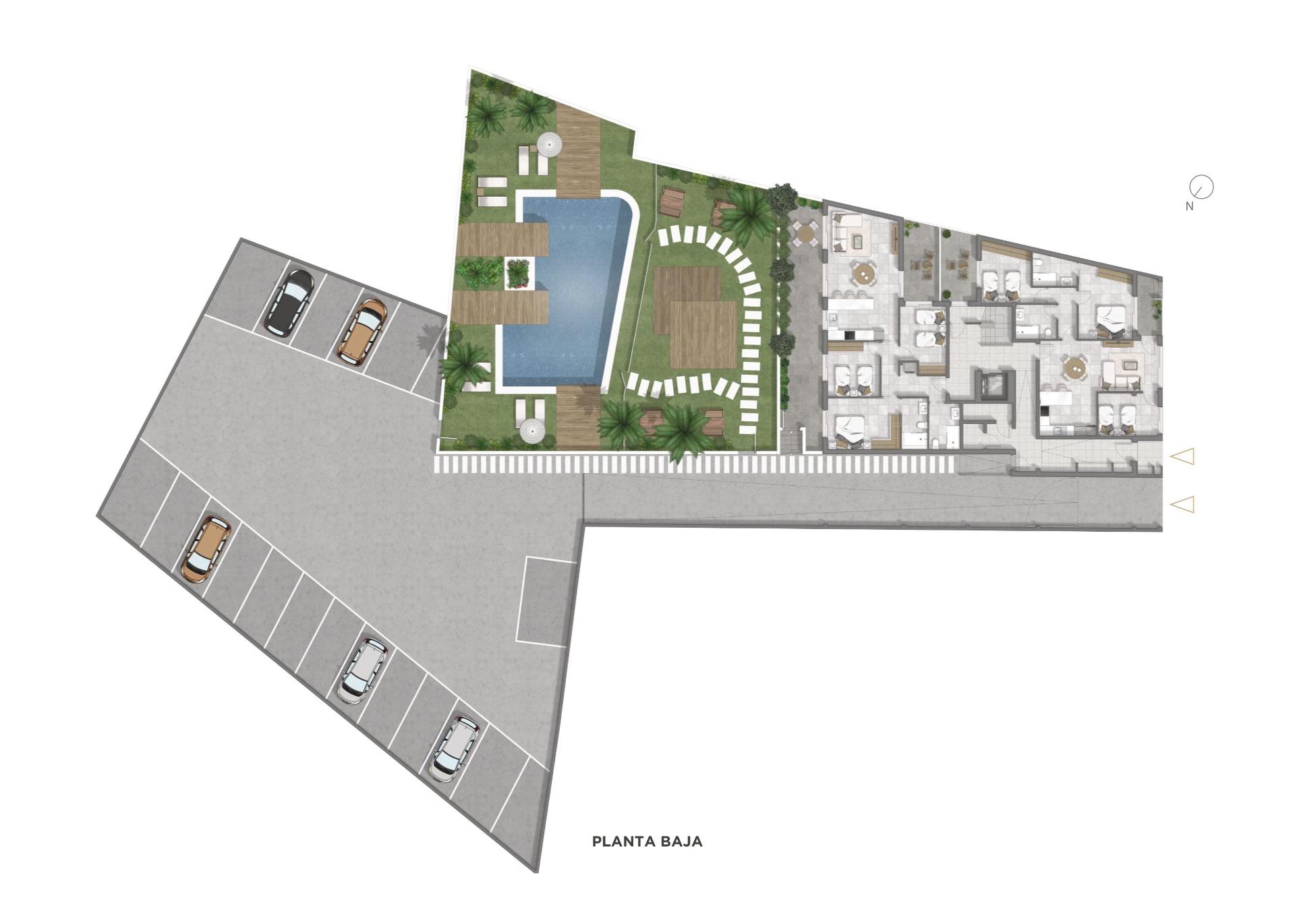 New development apartments in central guardamar del segura, costa blanca