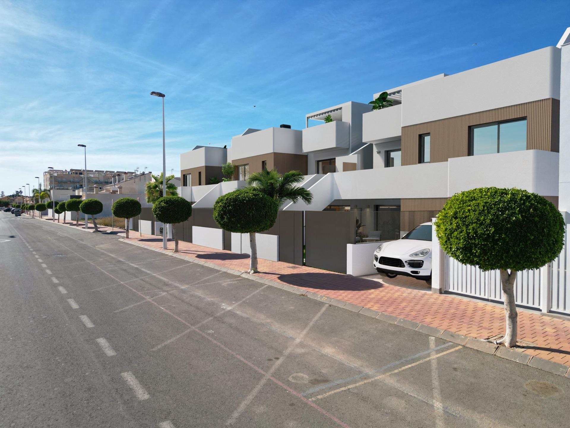 New build bungalows with private pool in san pedro del pinatar