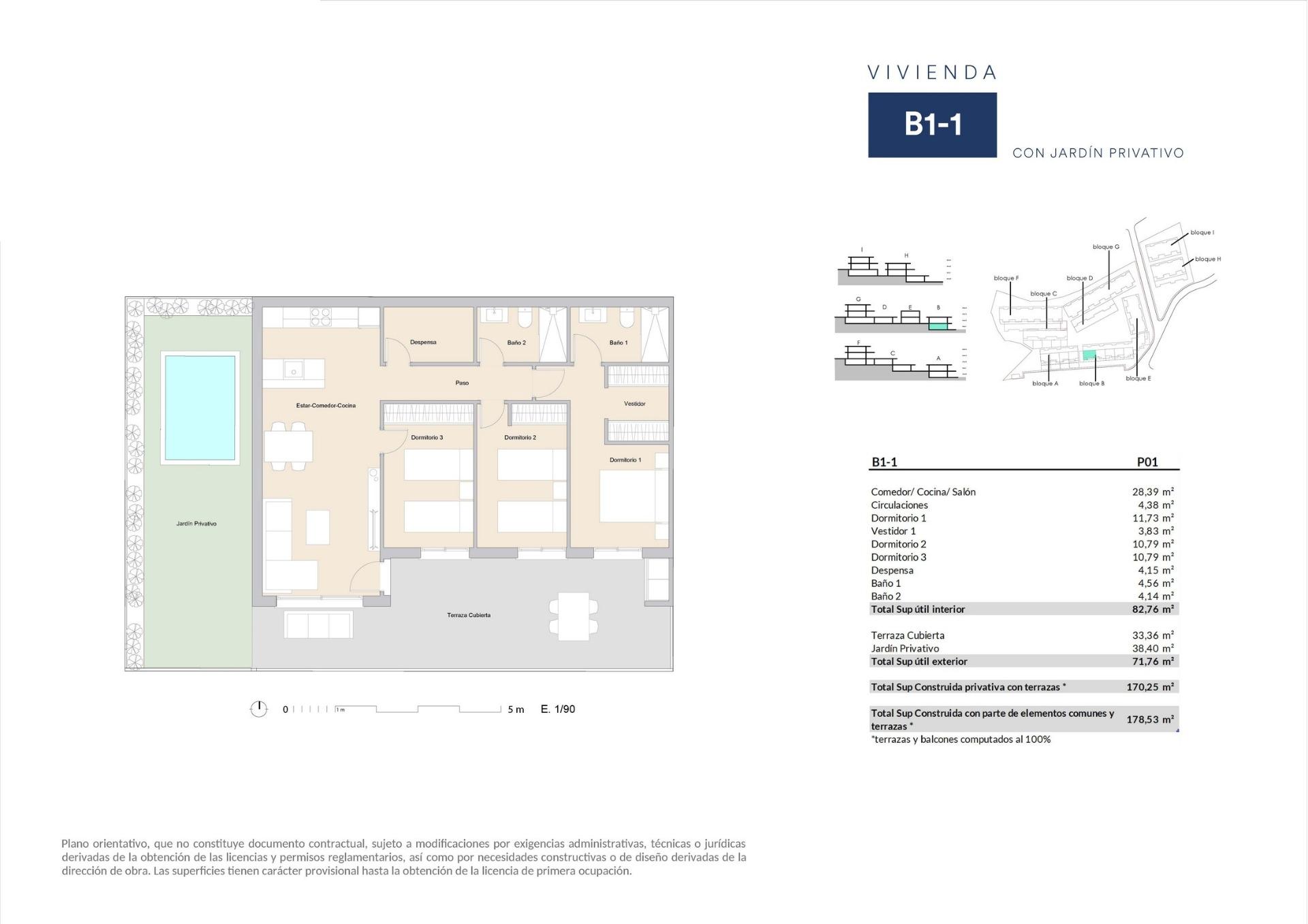 New build apartments with open views in alfaz del pi