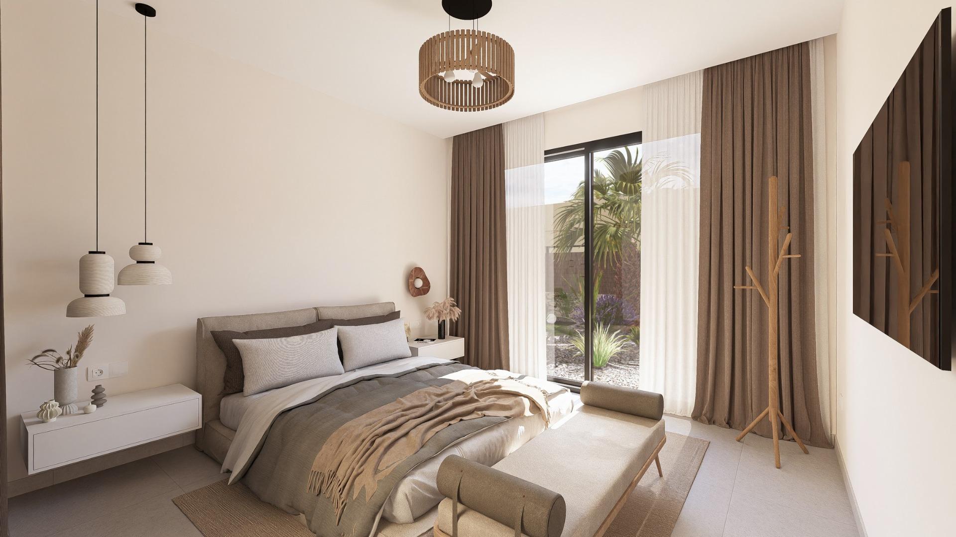 Contemporary one level villas in altaona golf resort murcia