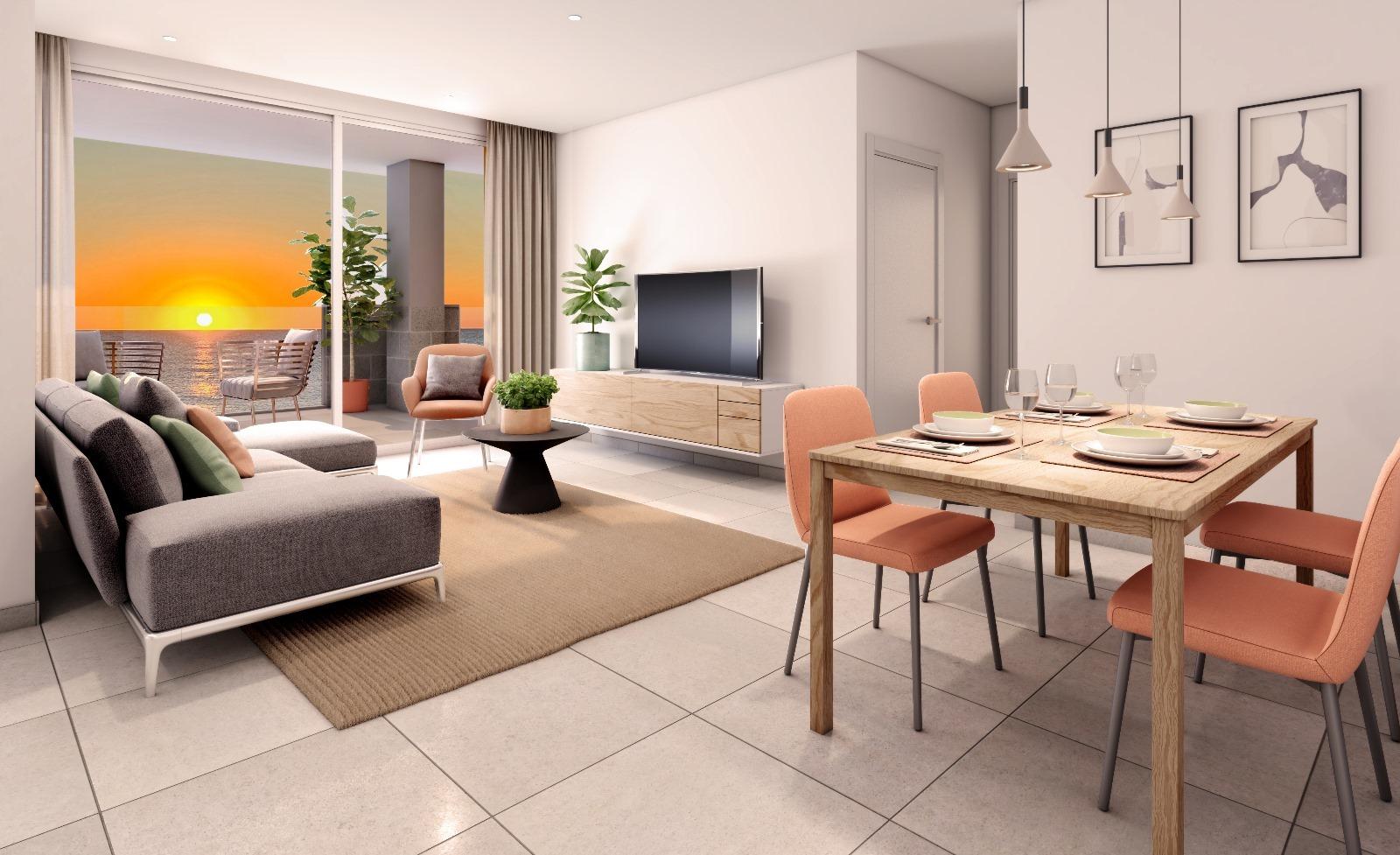 New build residential complex in la manga