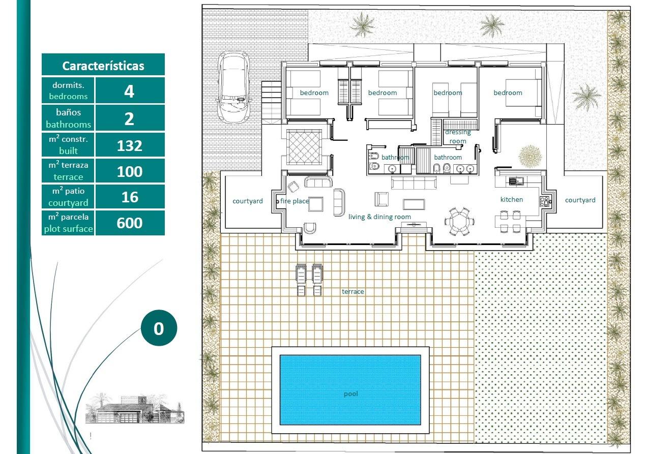 Elegant detached villas with private pool at peraleja golf resort - costa cálida