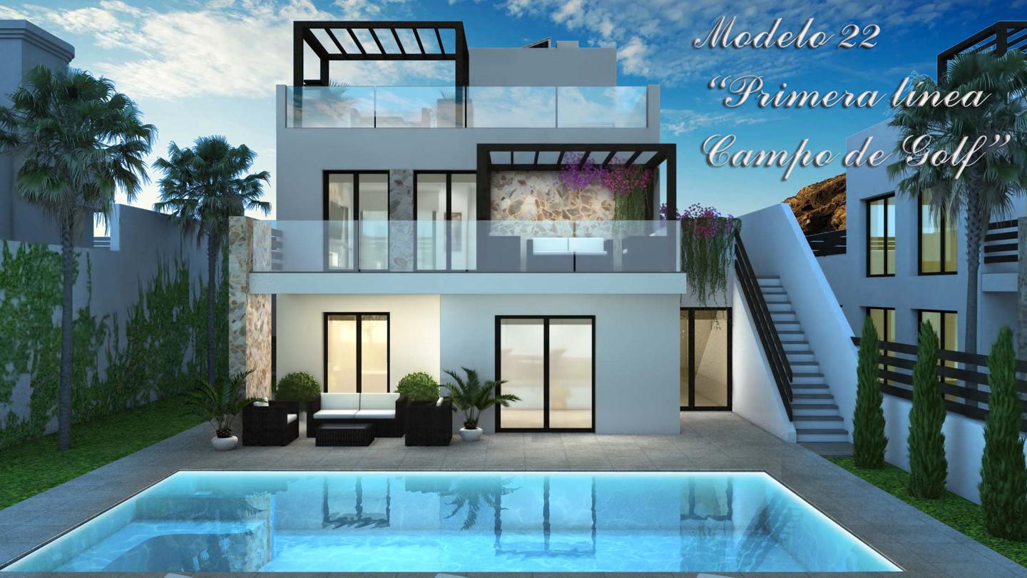 Luxury villa on the first line of the golf course