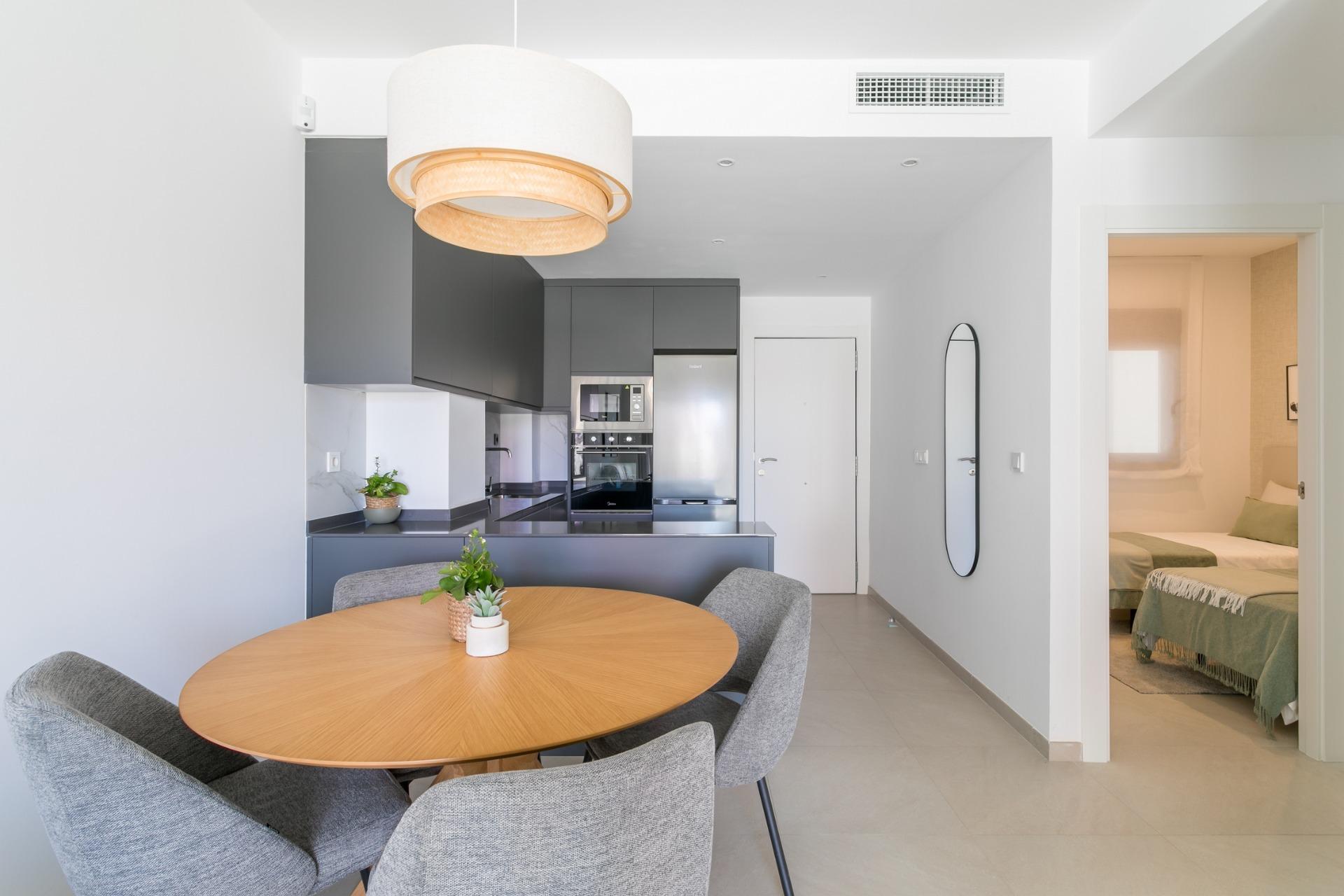 New build gated urbanization in torrevieja only 700m from the beach