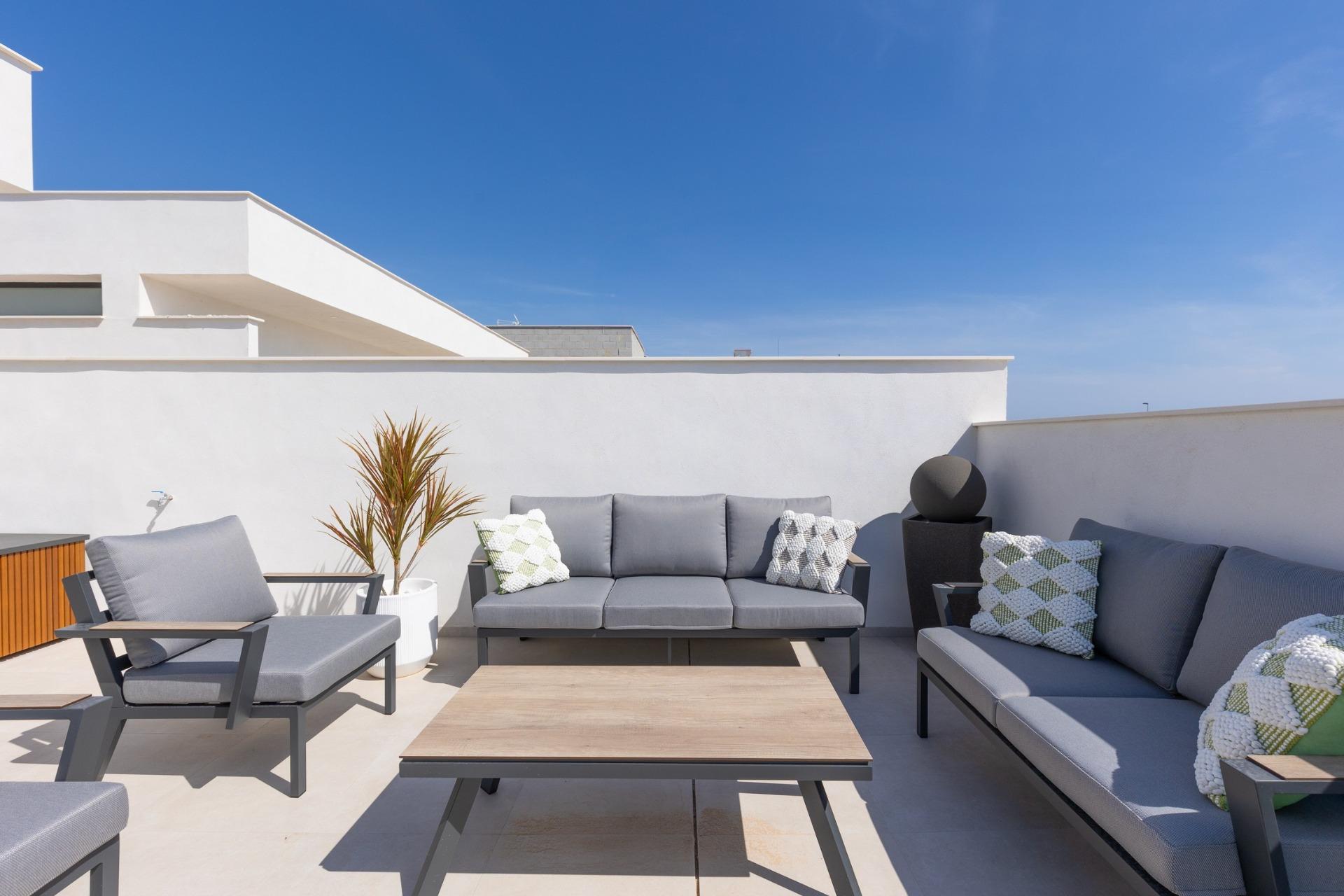 New build villas with private pool near la serena golf in los alcazares