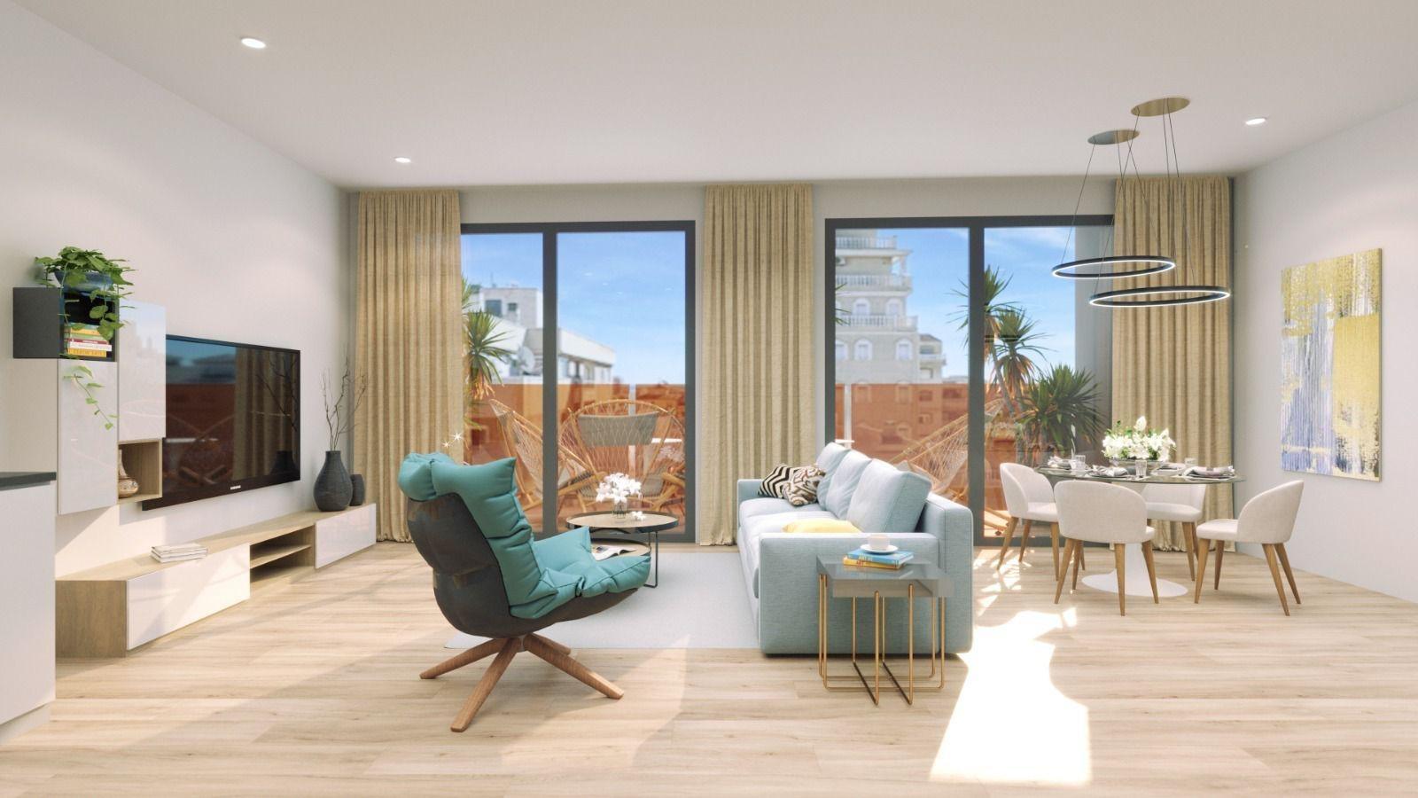 Modern new build apartments in central torrevieja costa blanca