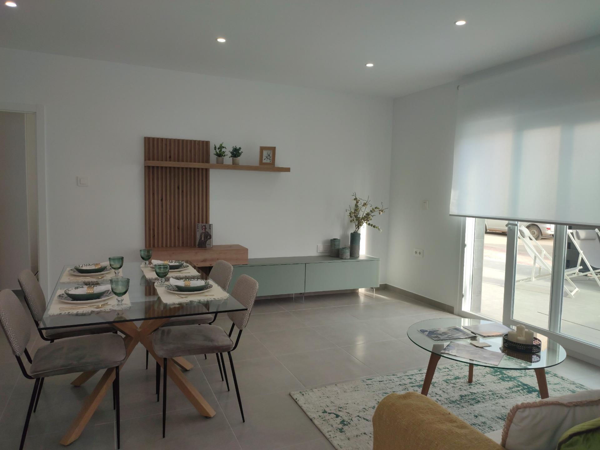 New build one level villas in balsicas, murcia
