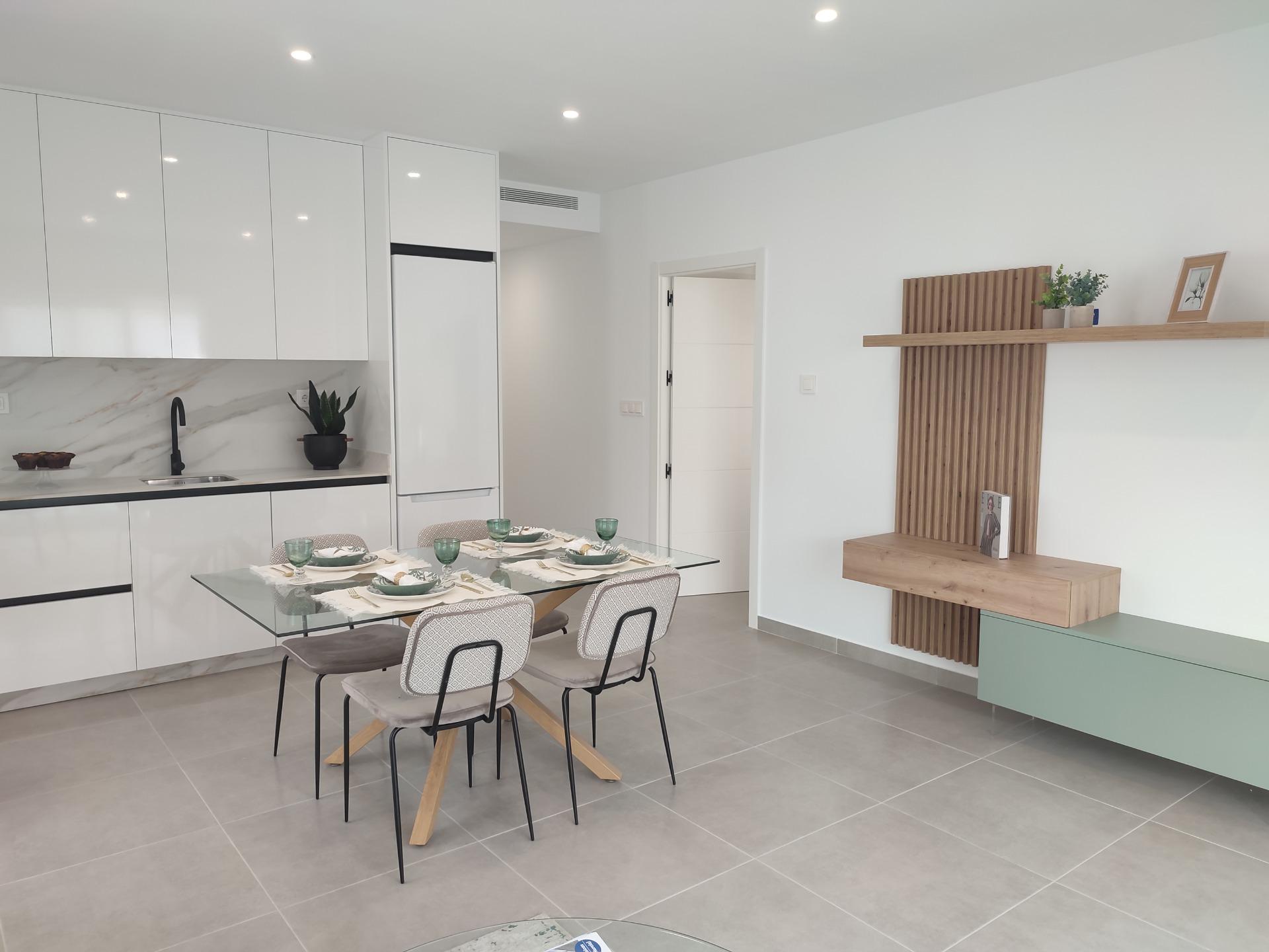 New build one level villas in balsicas, murcia