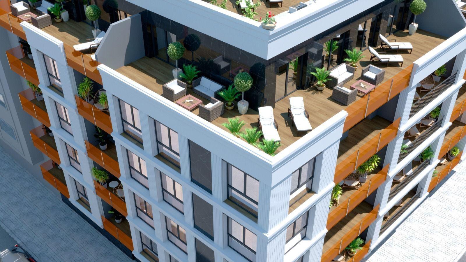 Modern new build apartments in central torrevieja costa blanca