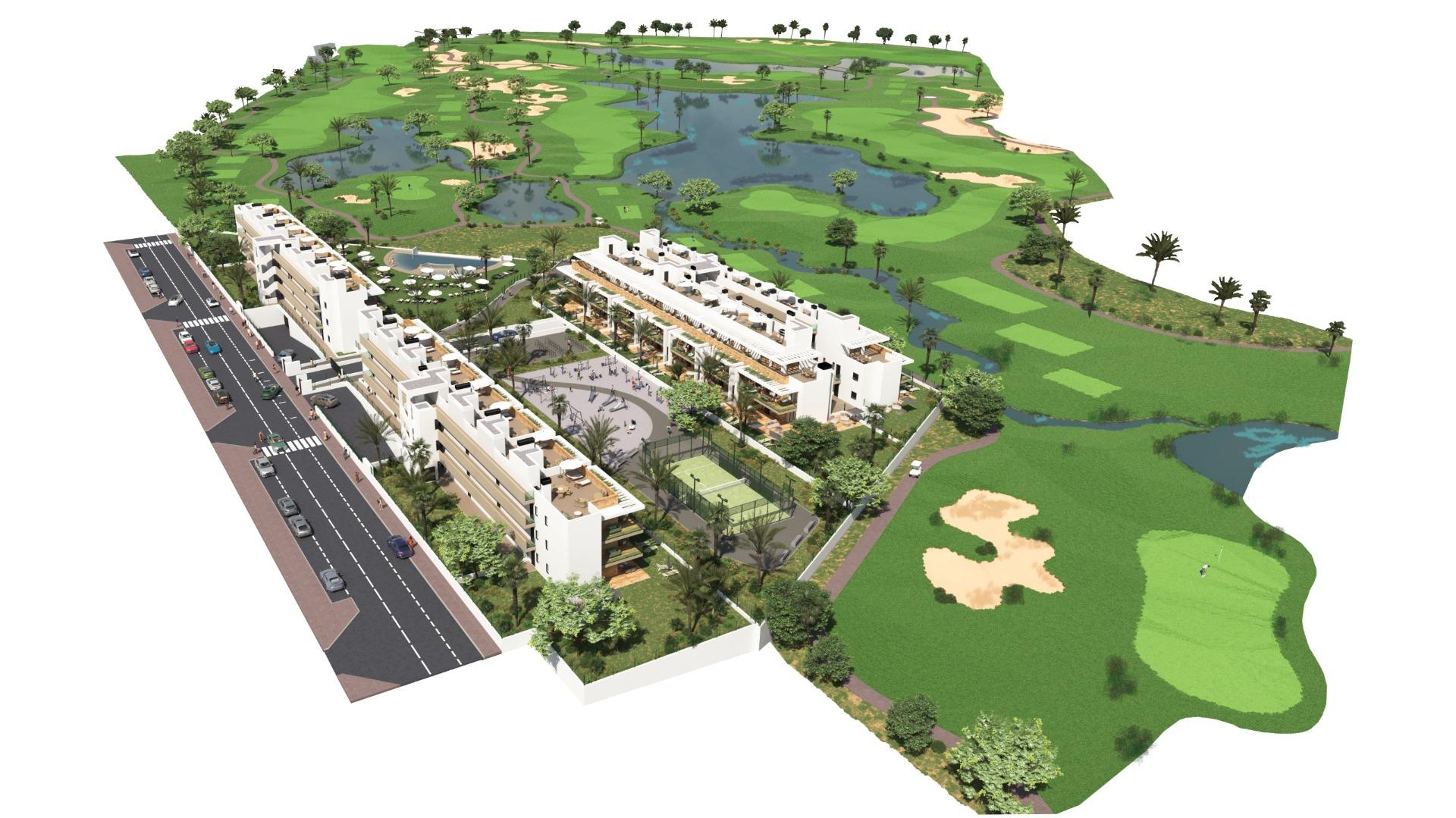 New build residential complex near la serena golf, los alcazares