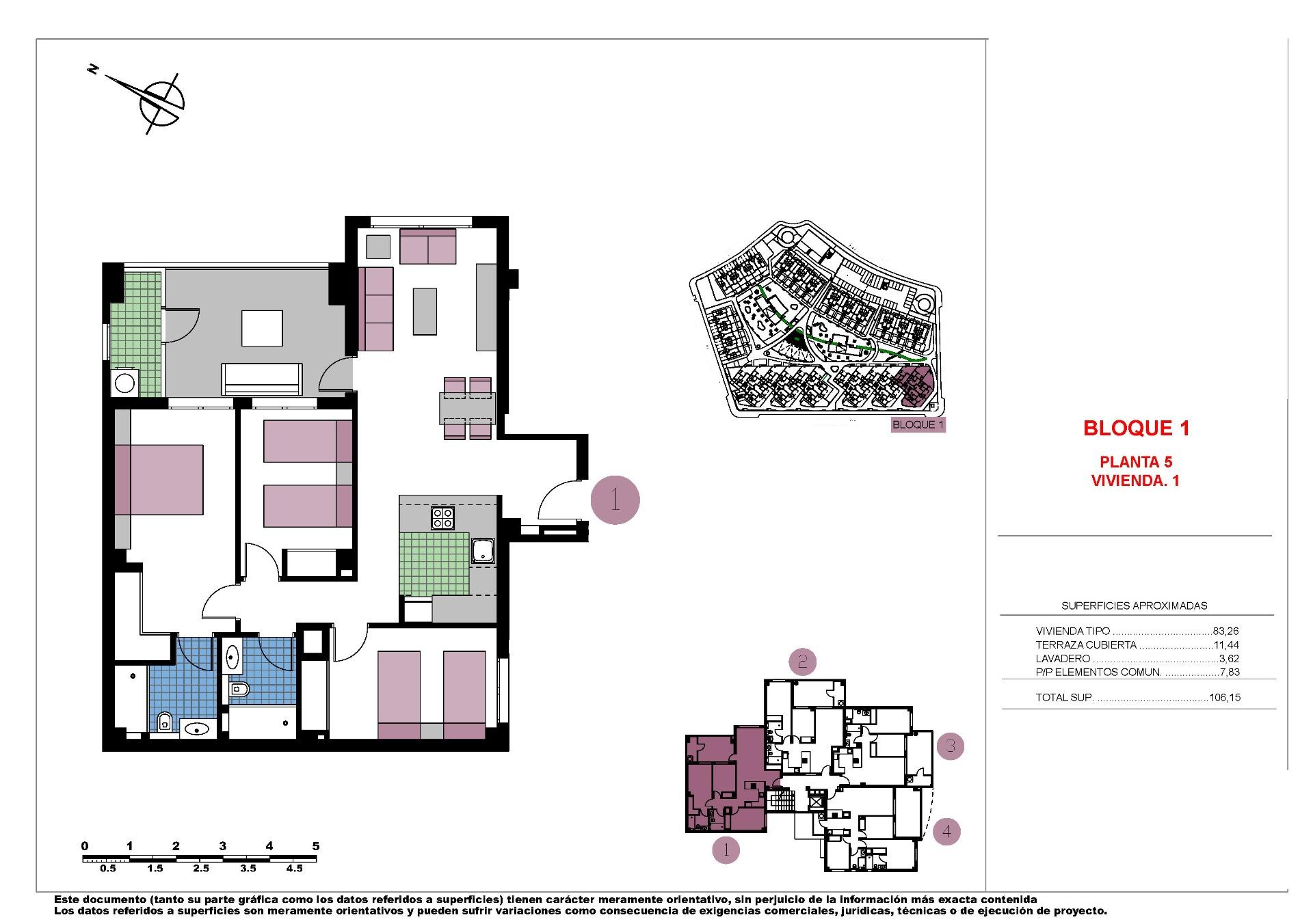 New build apartments and bungalows in mil palmeras