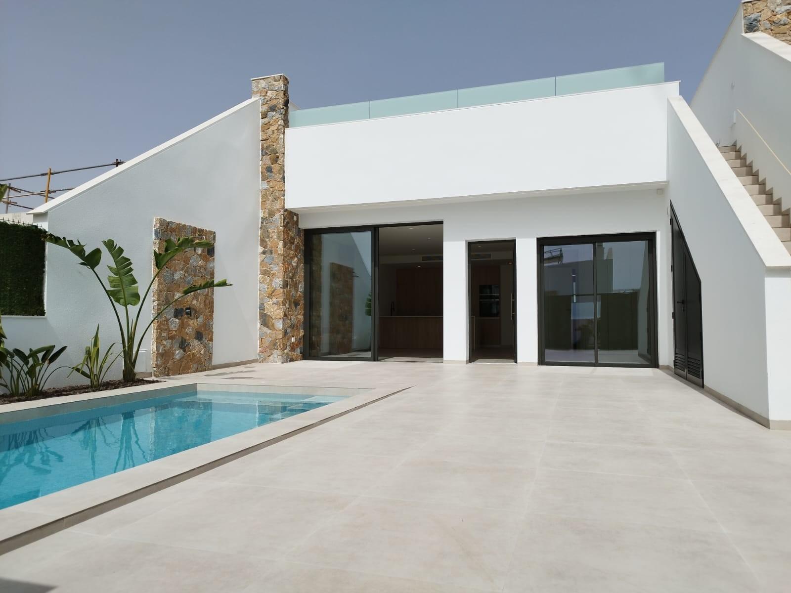 New build semi-detached villas in san javier