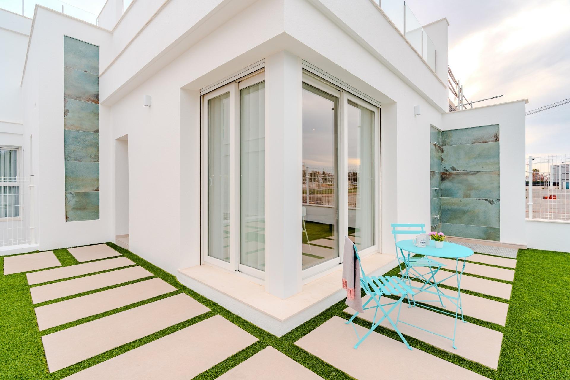 New build villas near la serena golf and the beach in los alcázares