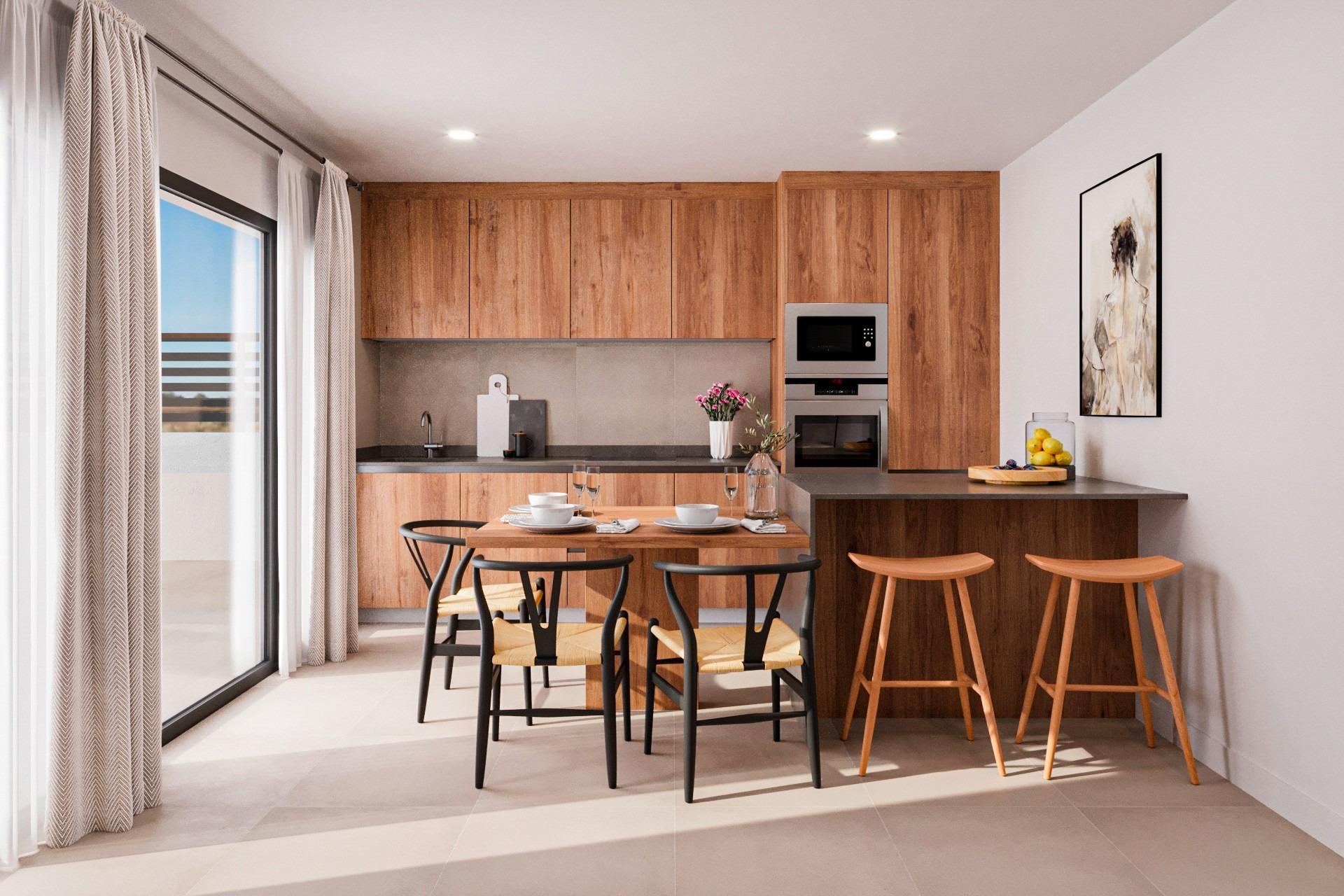 New build bungalows in fuente alamo, murcia