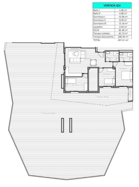 New build residential complex in san miguel de salinas