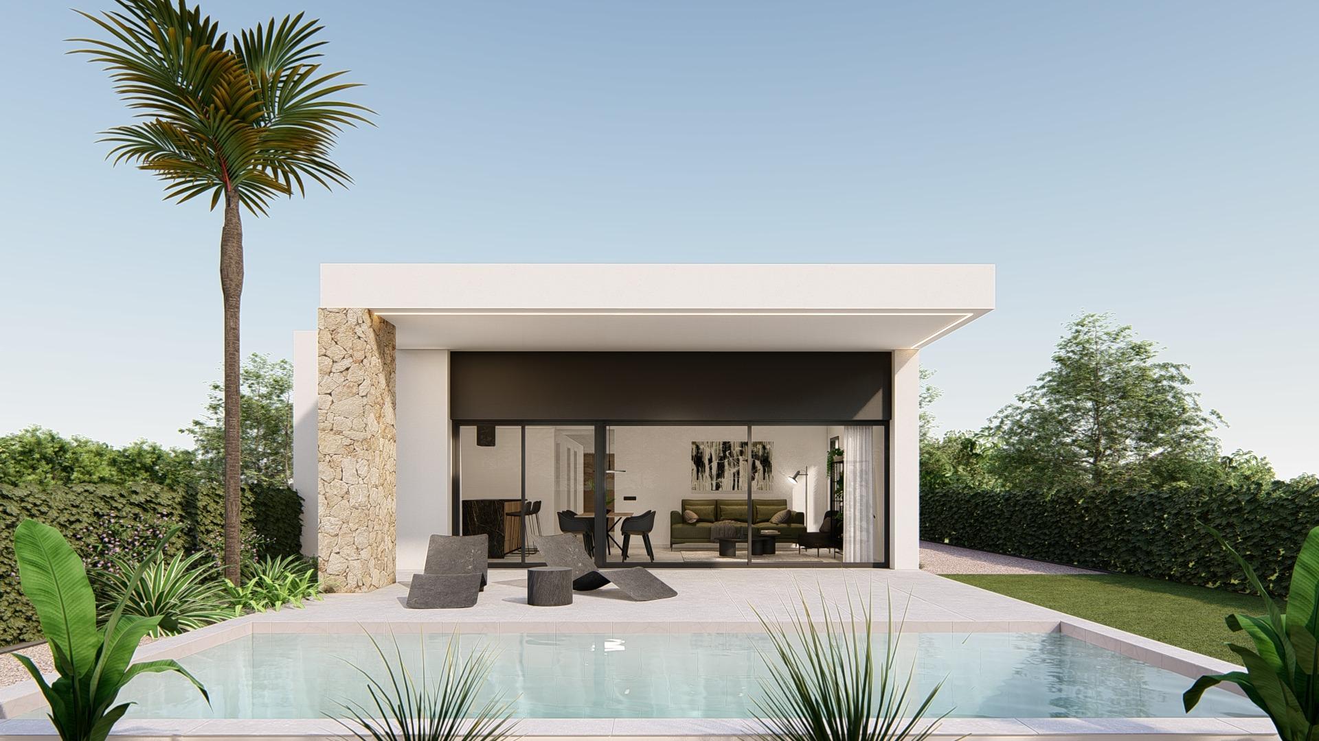 New build villas in molina de segura