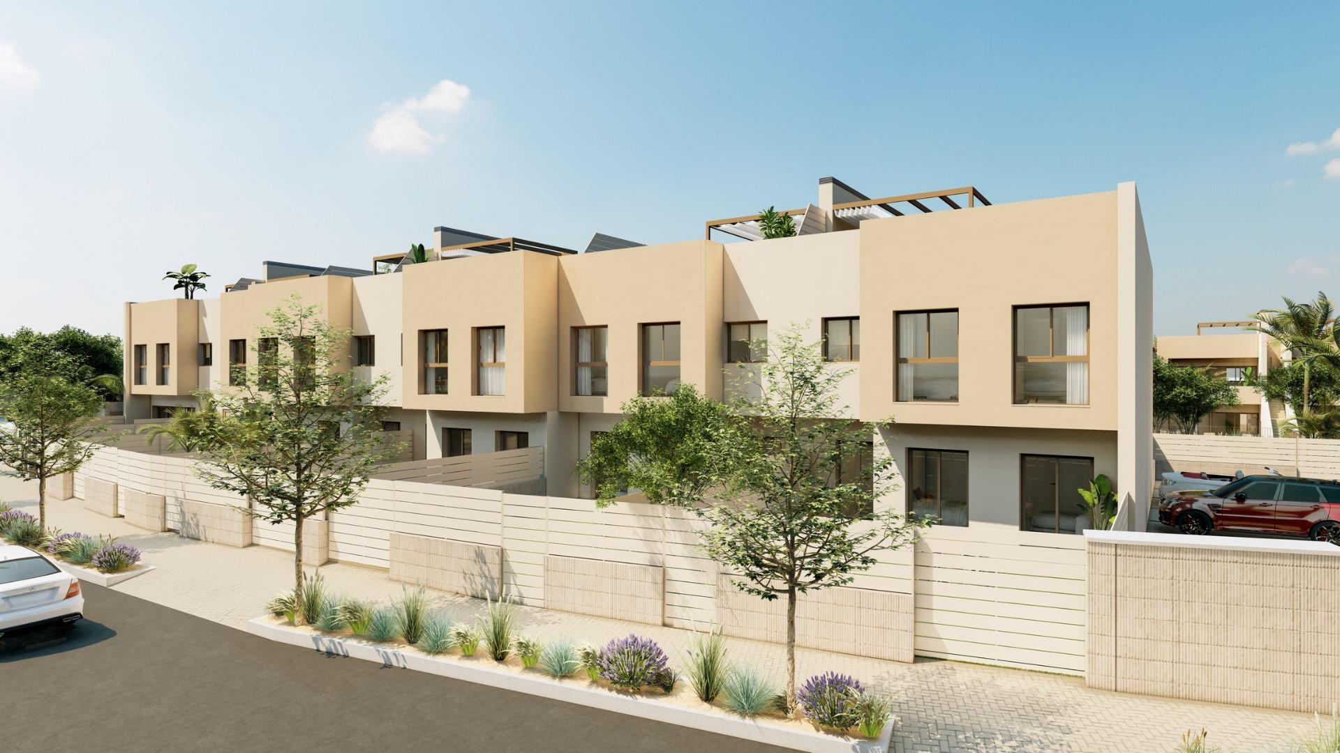 New build bungalows in roda golf