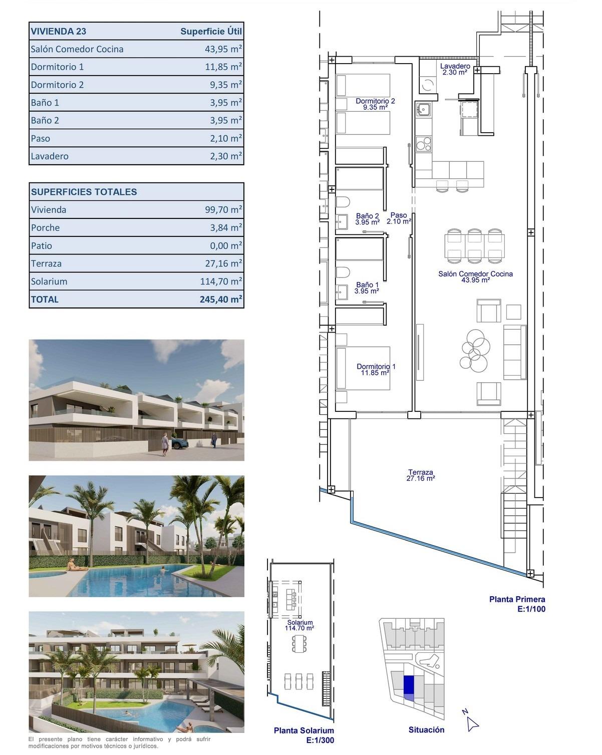 New build apartments and bungalows for sale in pilar de la horadada near the beach