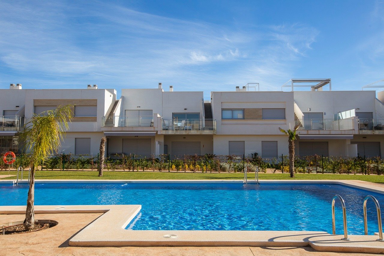 New build residential of bungalow apartments in vistabella