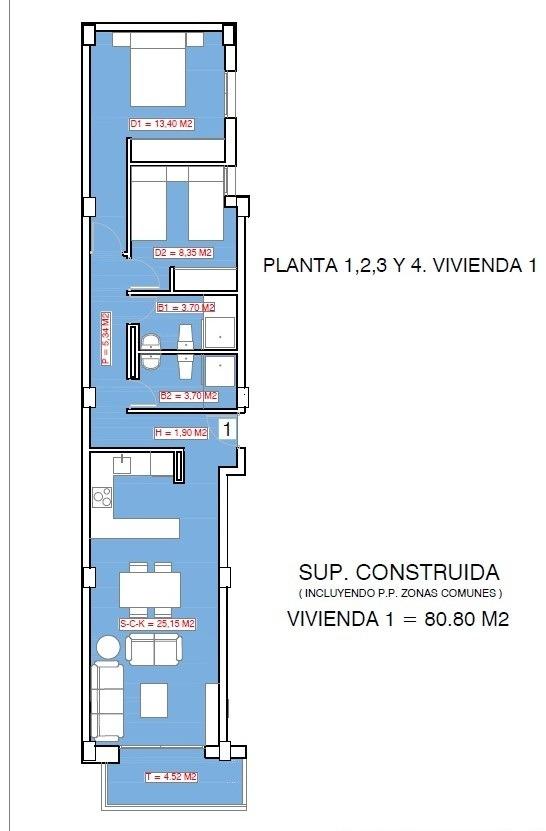 Modern apartments with rooftop pool just 250 metres from acequion beach