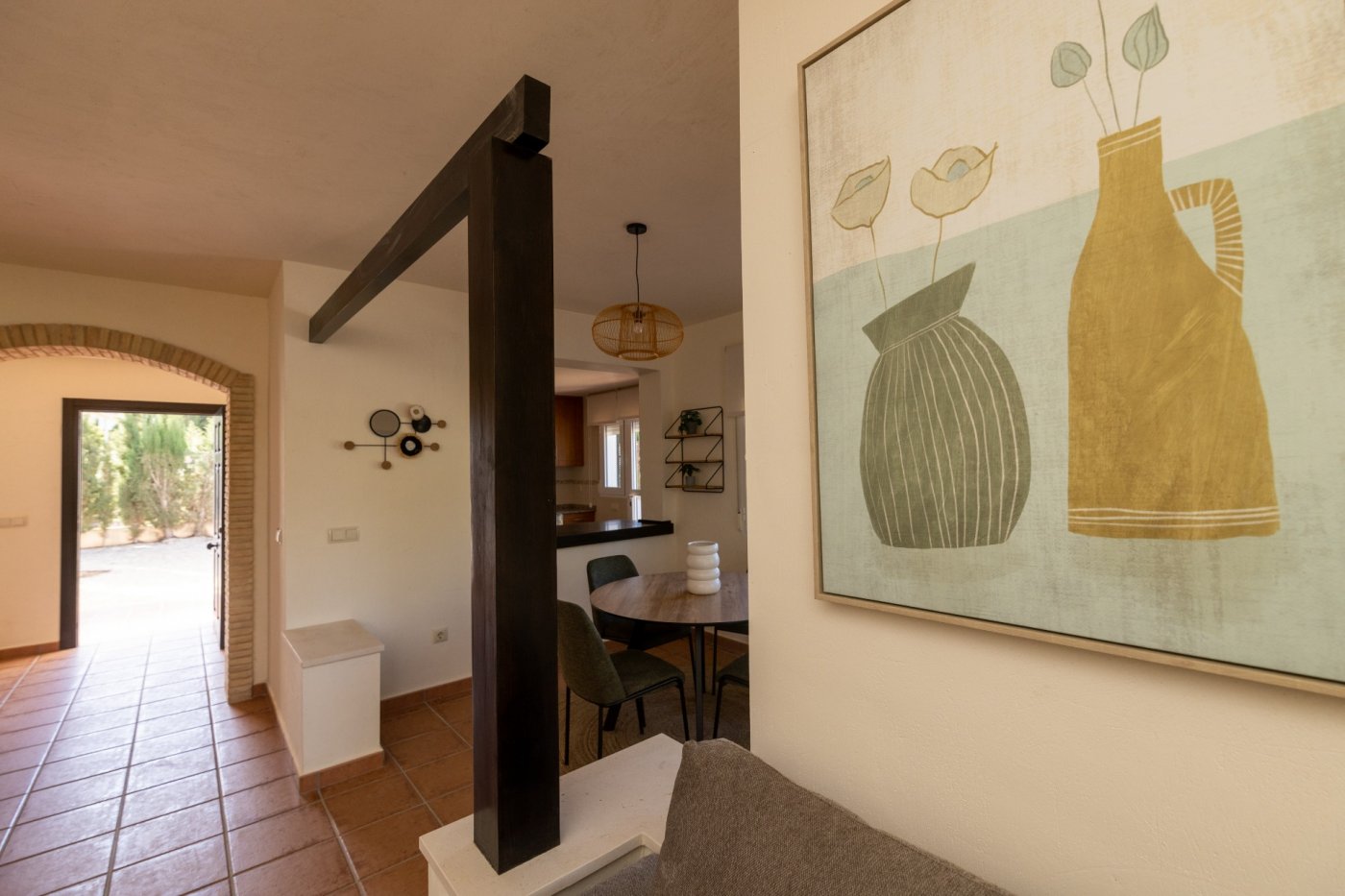 Key ready semi-detached villa in fuente alamo, murcia