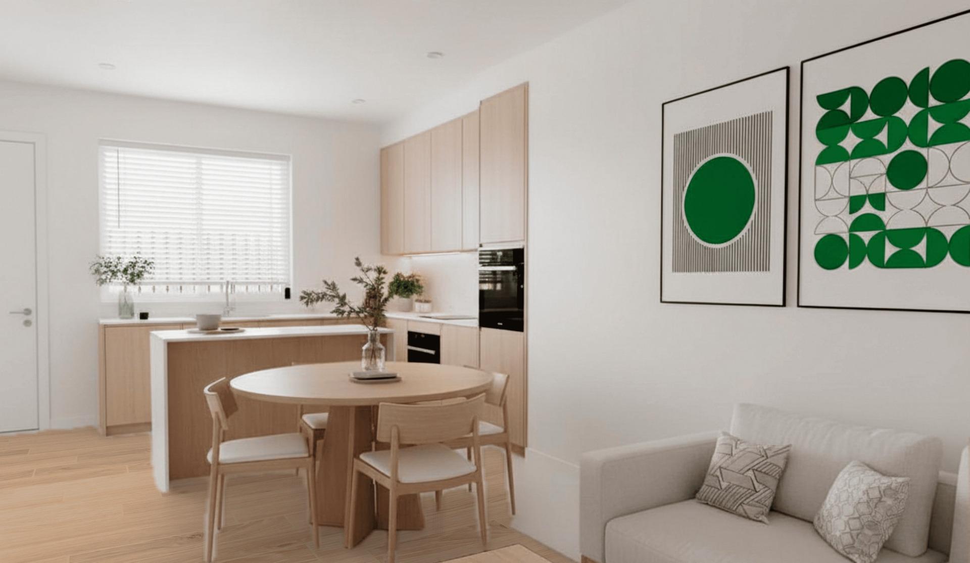 Luxury golf front apartments near the sea in los alcazares costa calida