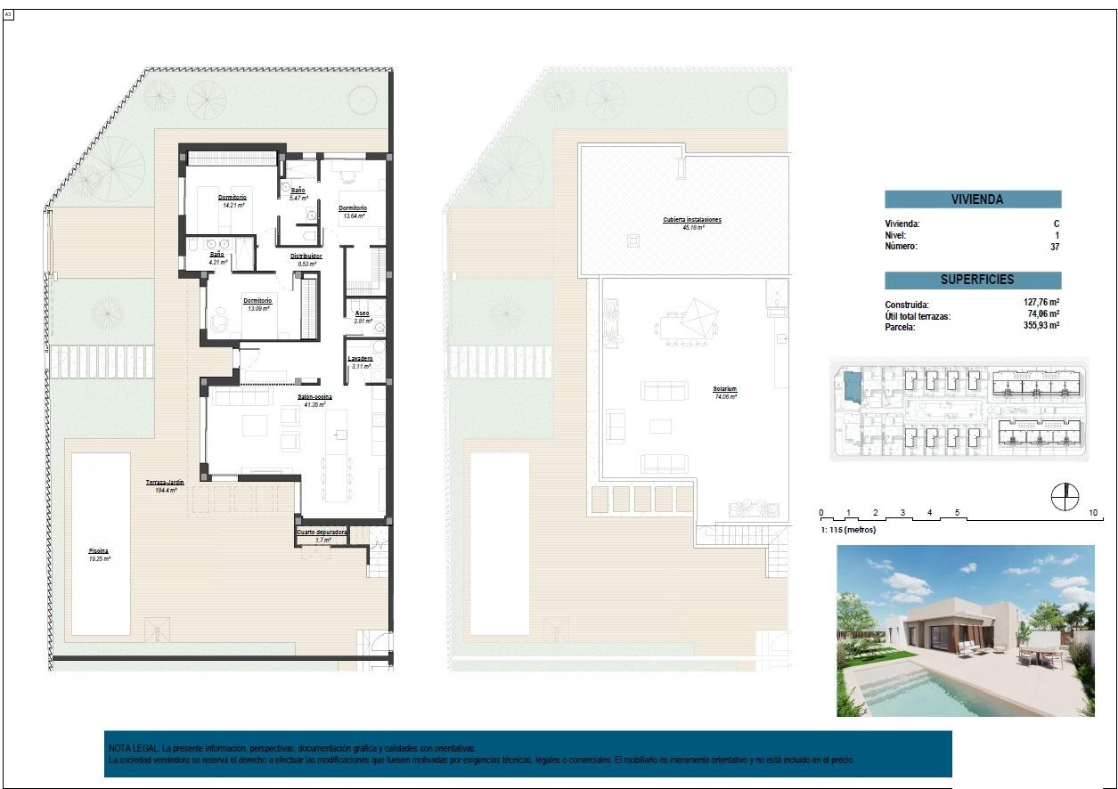 Exclusive villas and bungalows on the costa cálida - design, comfort and privileged location