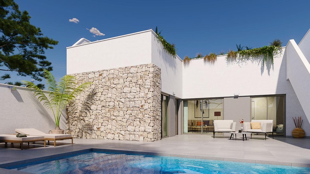 New build townhouses in pilar de la horadada