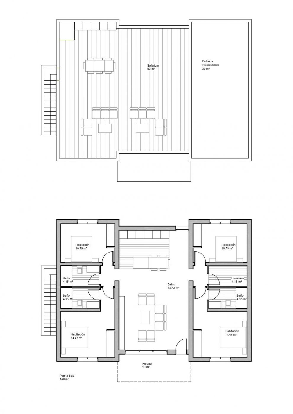 New build villas in roldan