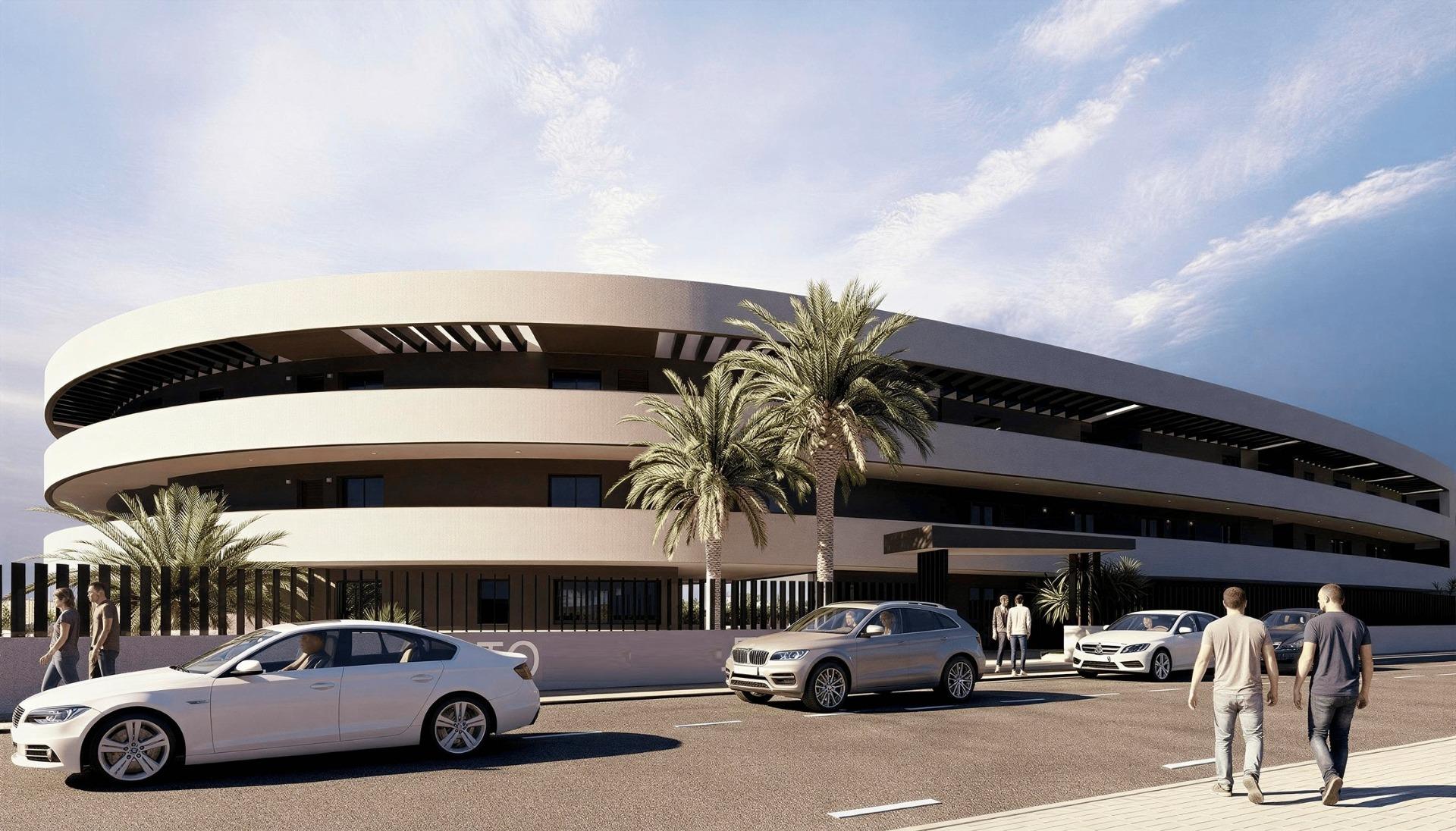 Luxury golf front apartments near the sea in los alcazares costa calida