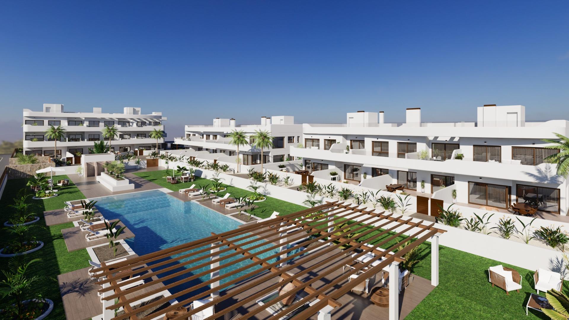 New build residential complex near serena golf and the mar menor in los alcazares