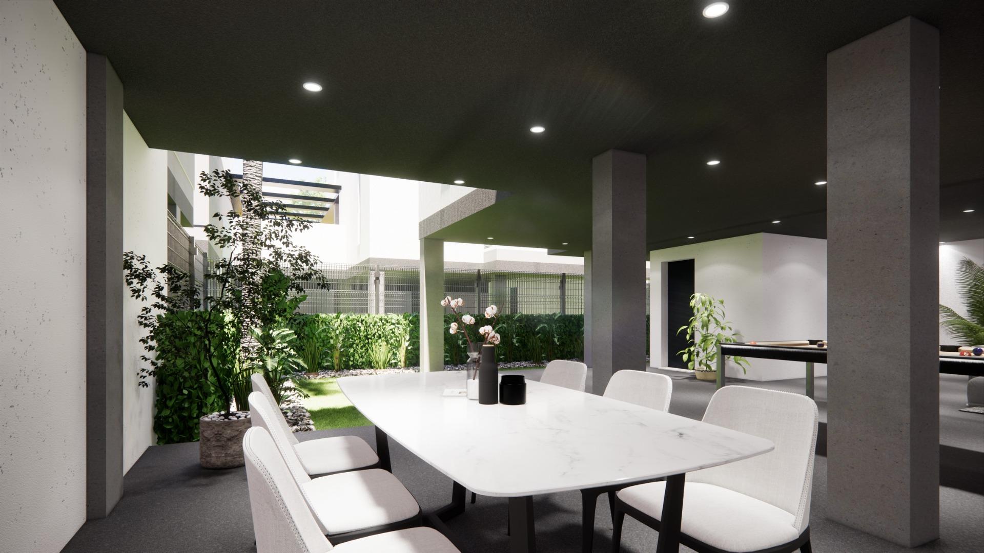 New build villas in private gated resort in province of murcia
