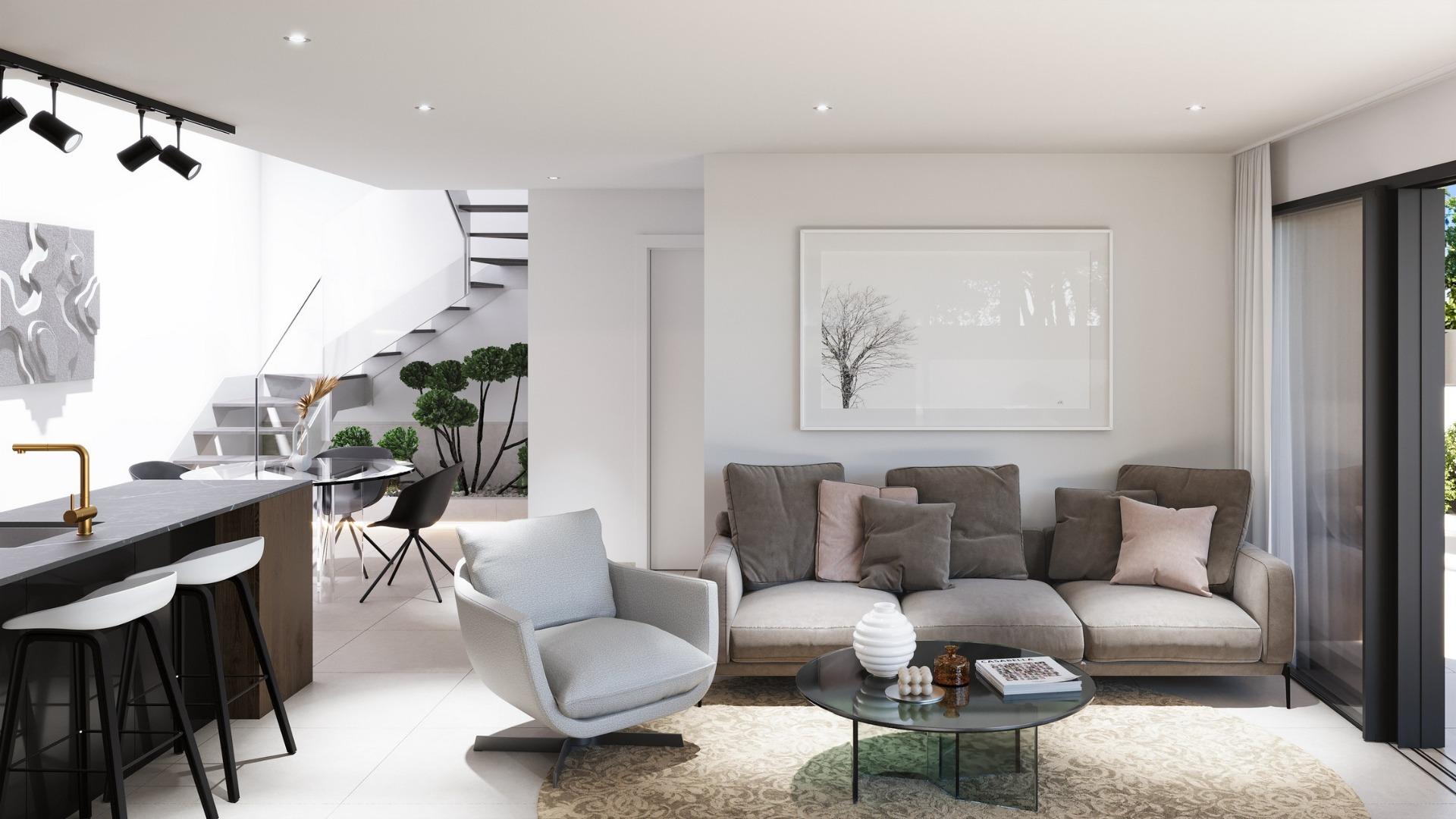 Boutique development of new build homes with private pools in pilar de la horadada