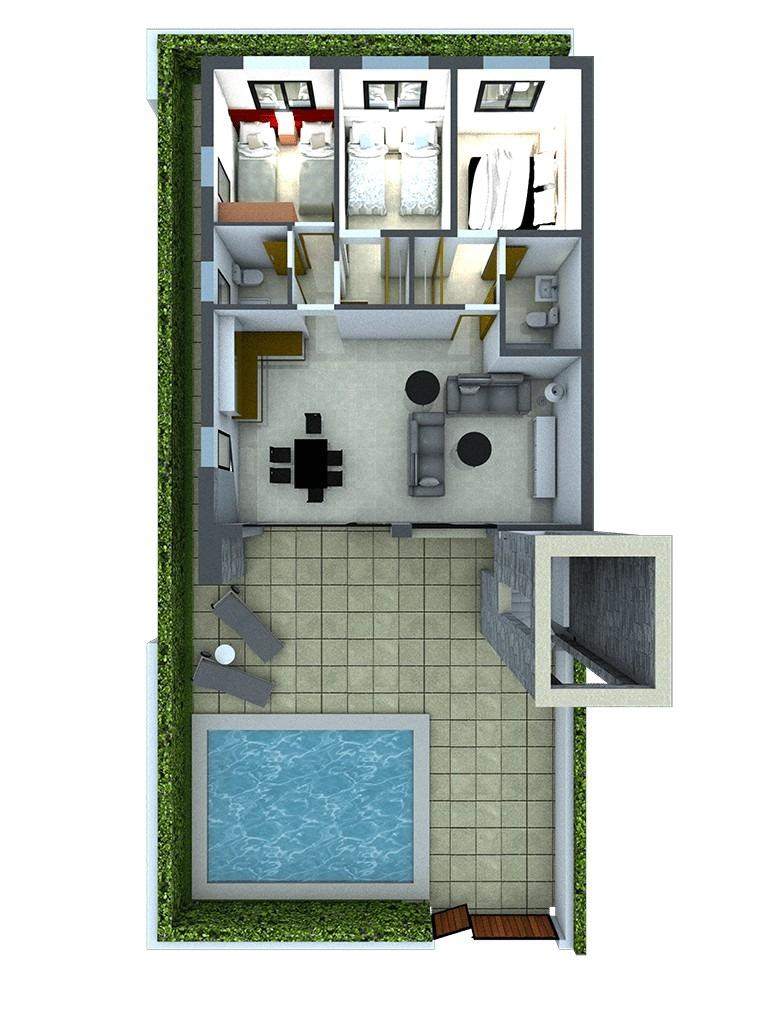 New build townhouses in fuente alamo, murcia