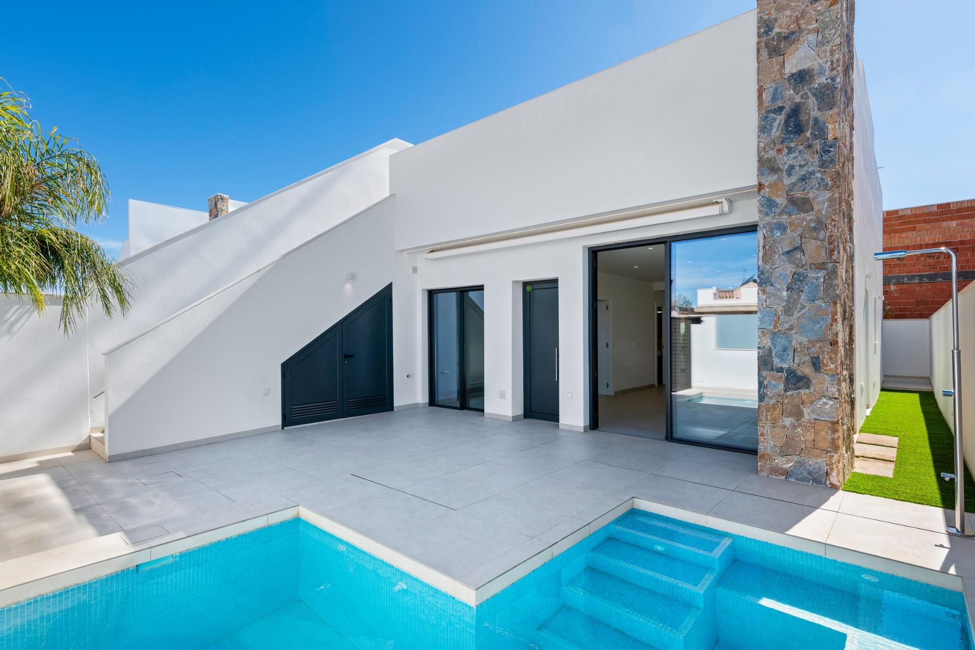 New build semi-detached villas in san javier